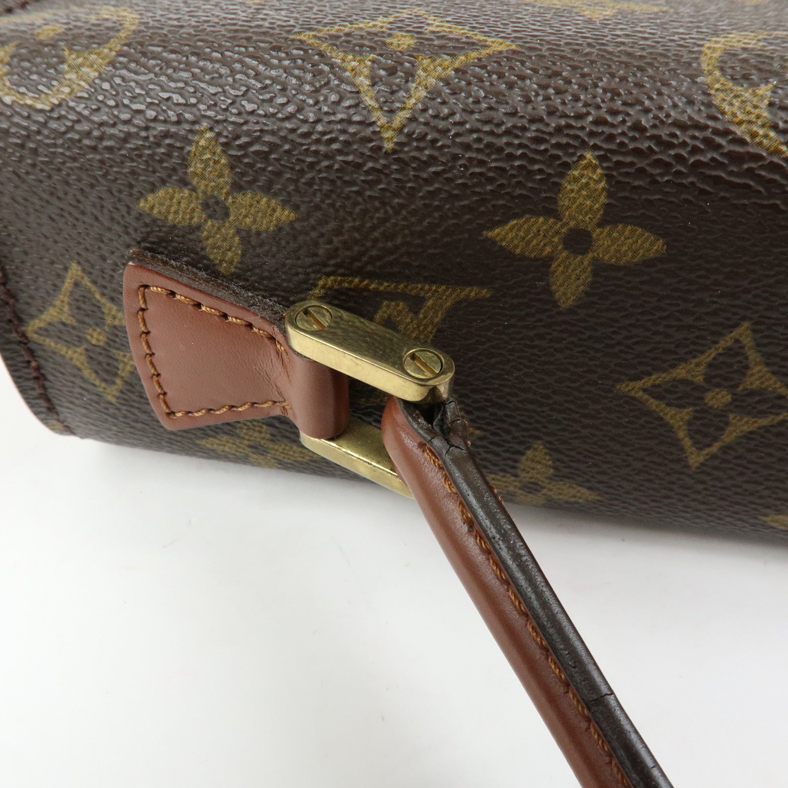 Louis Vuitton Monogram Concorde Hand Bag Brown M51190