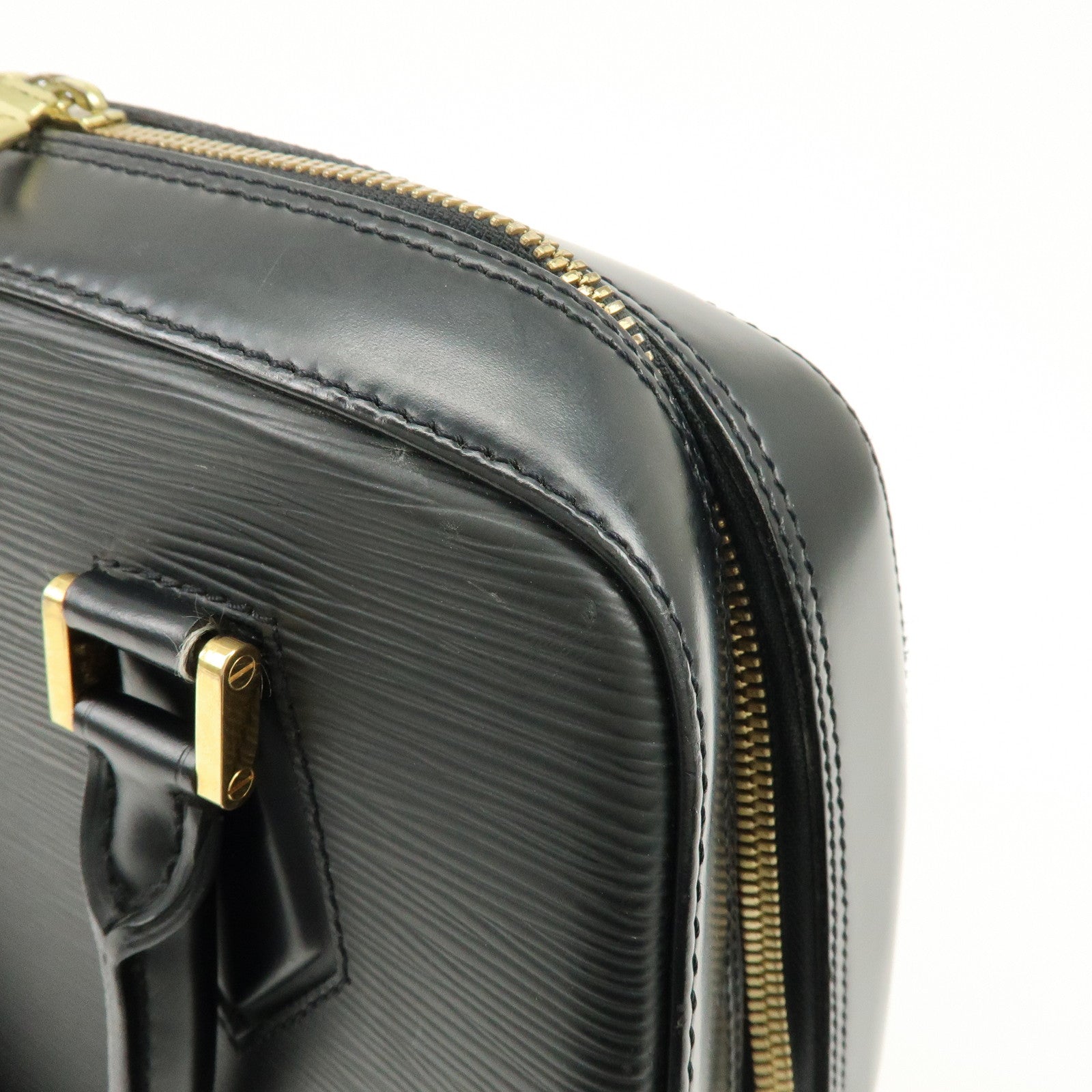 Louis Vuitton Epi Leather Sablons Hand Bag Noir Black M52042