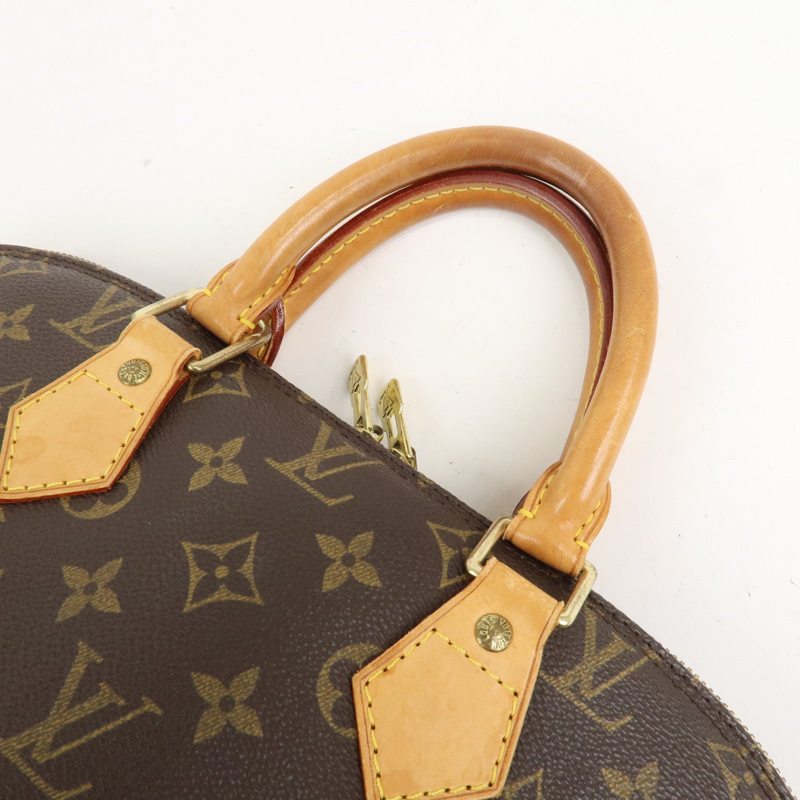 Louis Vuitton Monogram Canvas Alma Hand Bag Brown M51130