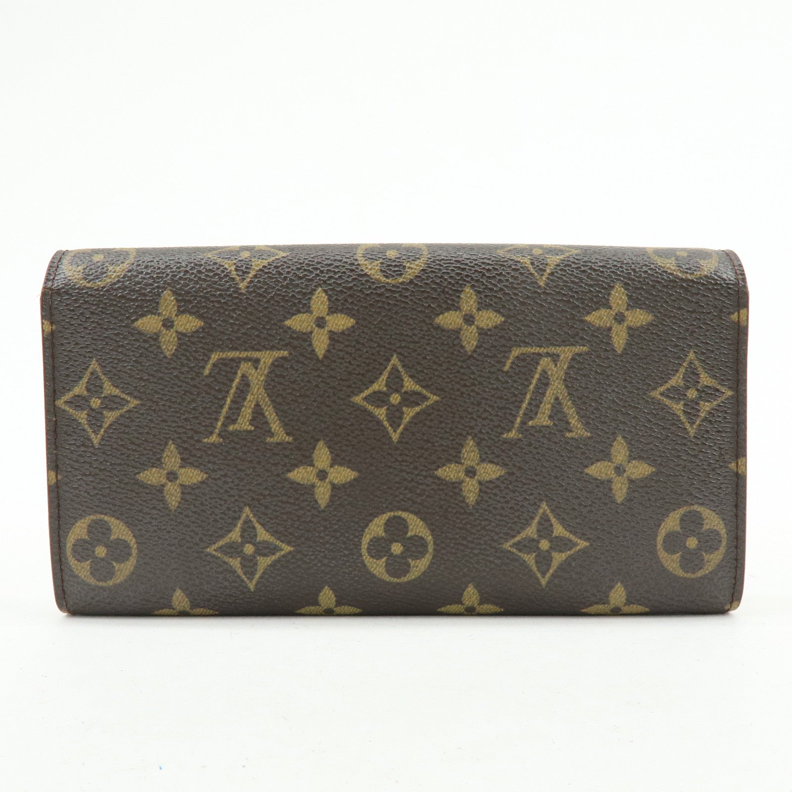 Louis Vuitton Monogram Porte Monnaie Credit Long Wallet M61726
