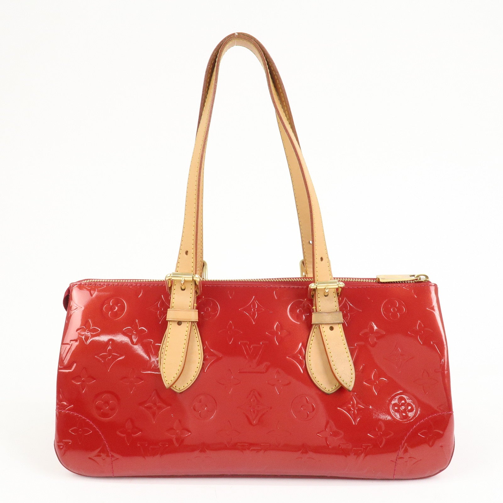 Louis Vuitton Vernis Rosewood Avenue Hand Bag Pomme DAmour M93507