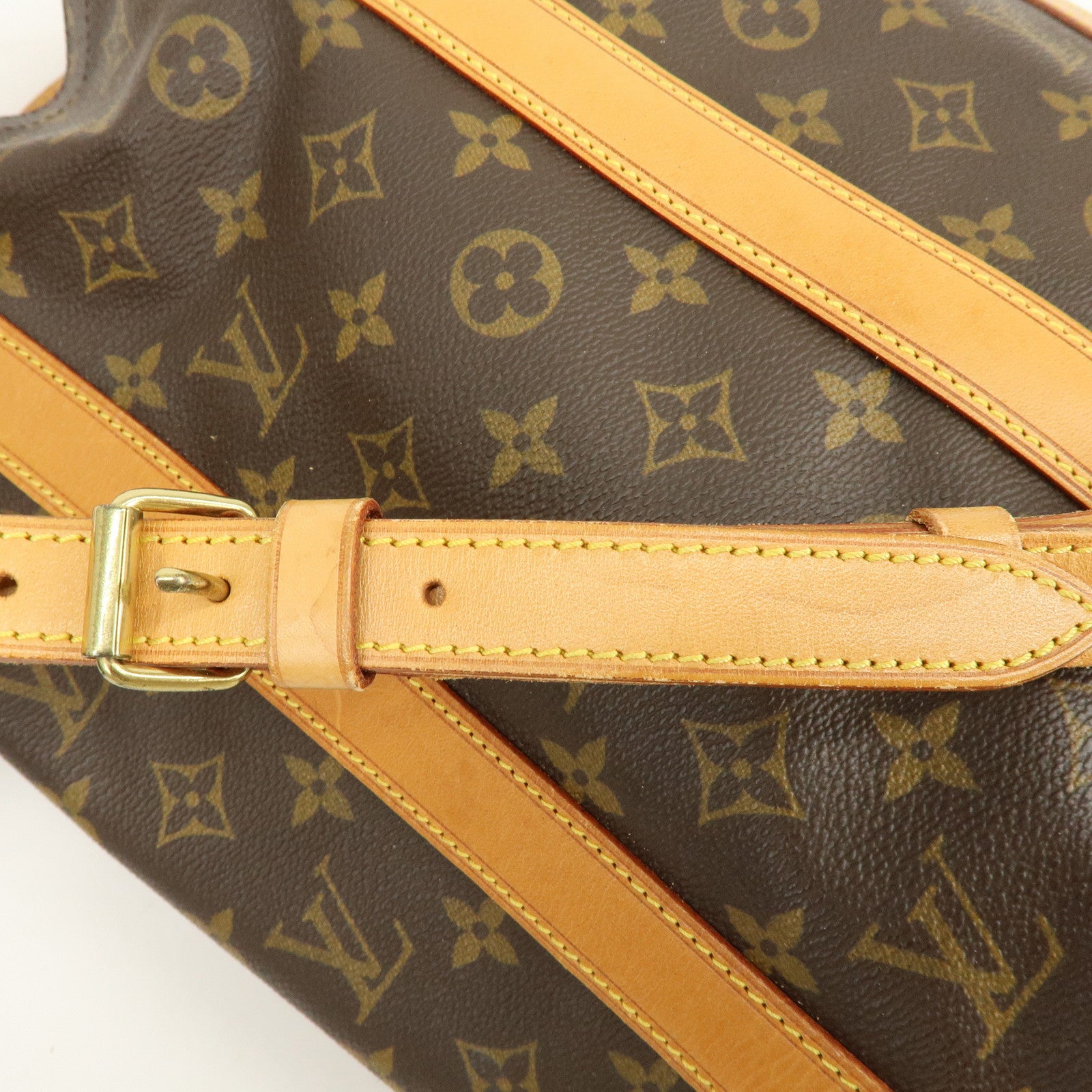 Louis Vuitton Monogram Randonnee PM Shoulder Bag Brown M42243