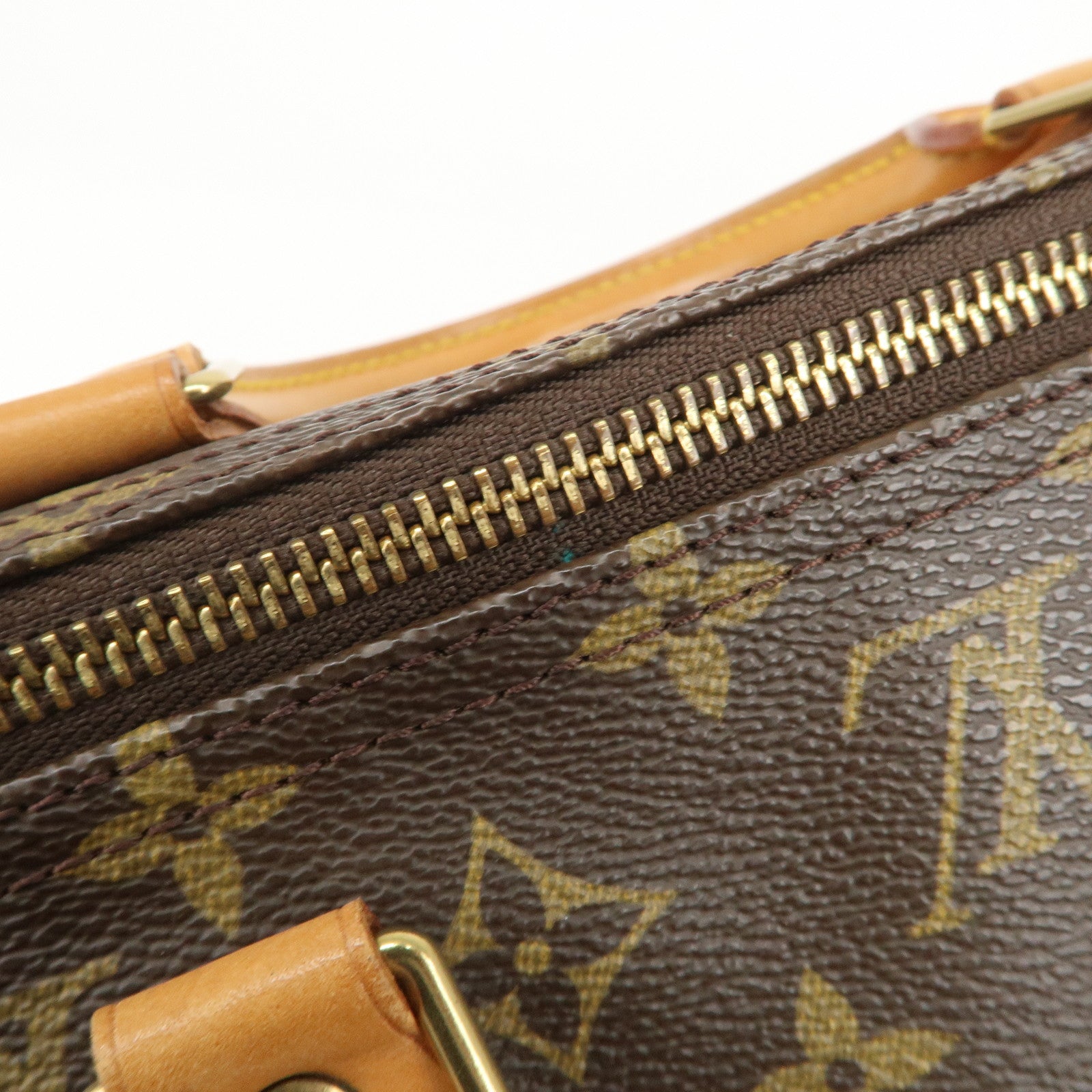 Louis Vuitton Monogram Speedy 40 Hand Bag Boston Bag Brown M41522
