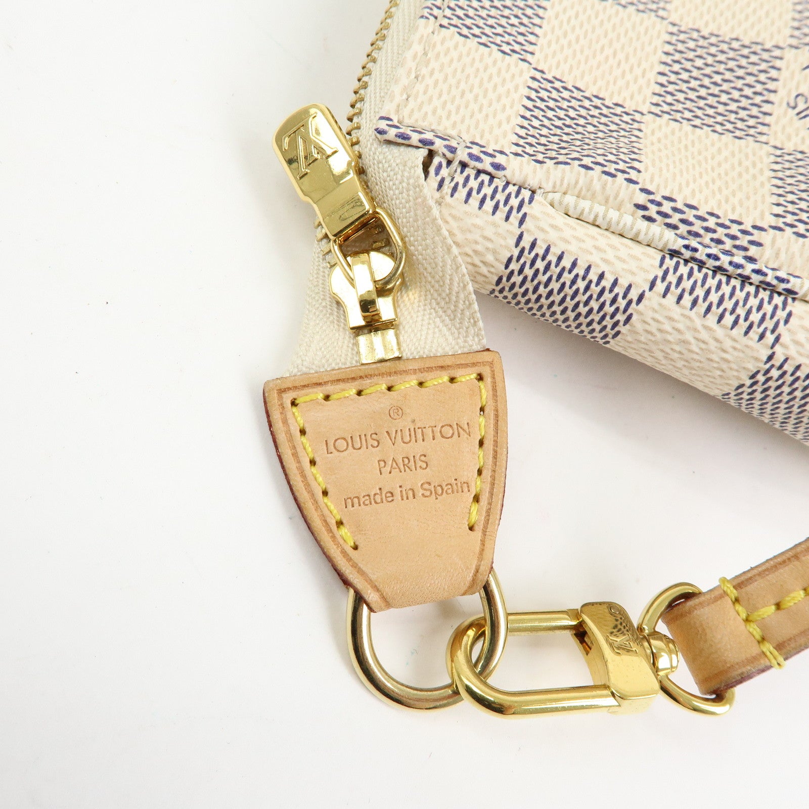 Louis Vuitton Damier Azur Pochette Accessoires Pouch N51986