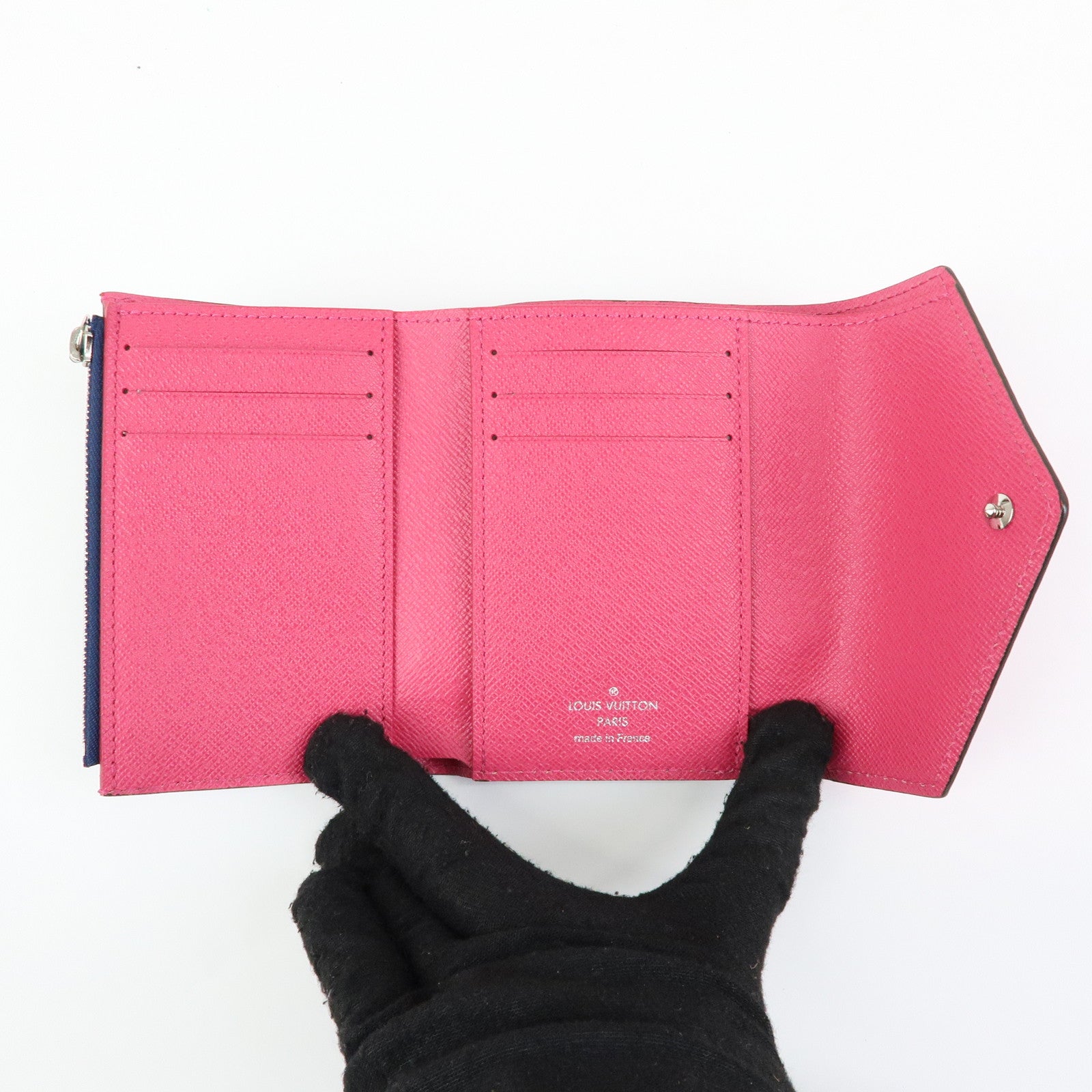 Louis Vuitton Epi Portefeuille Victorine Compact Wallet M62204