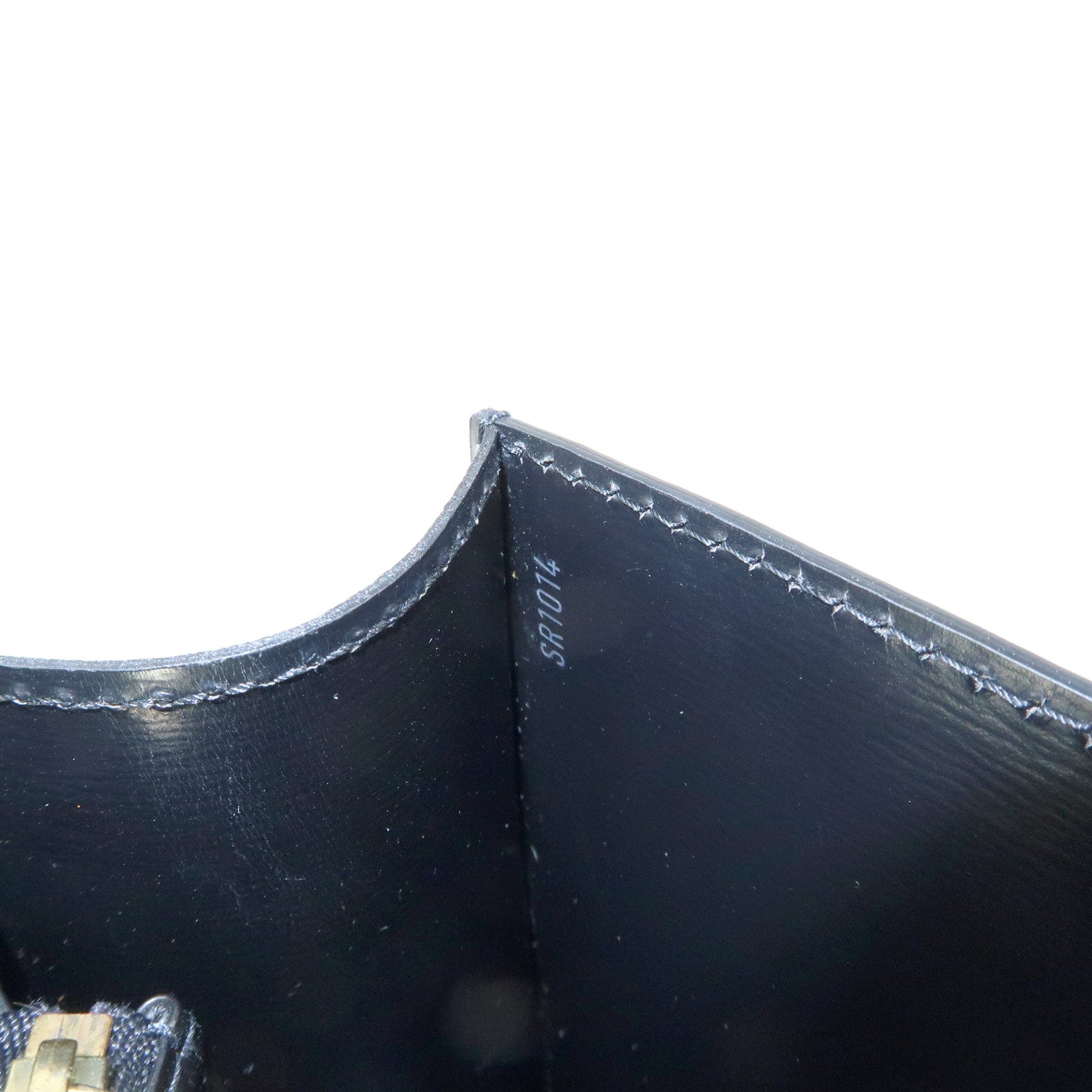 Louis Vuitton Epi Leather Malesherbes Hand Bag Noir Black M52372