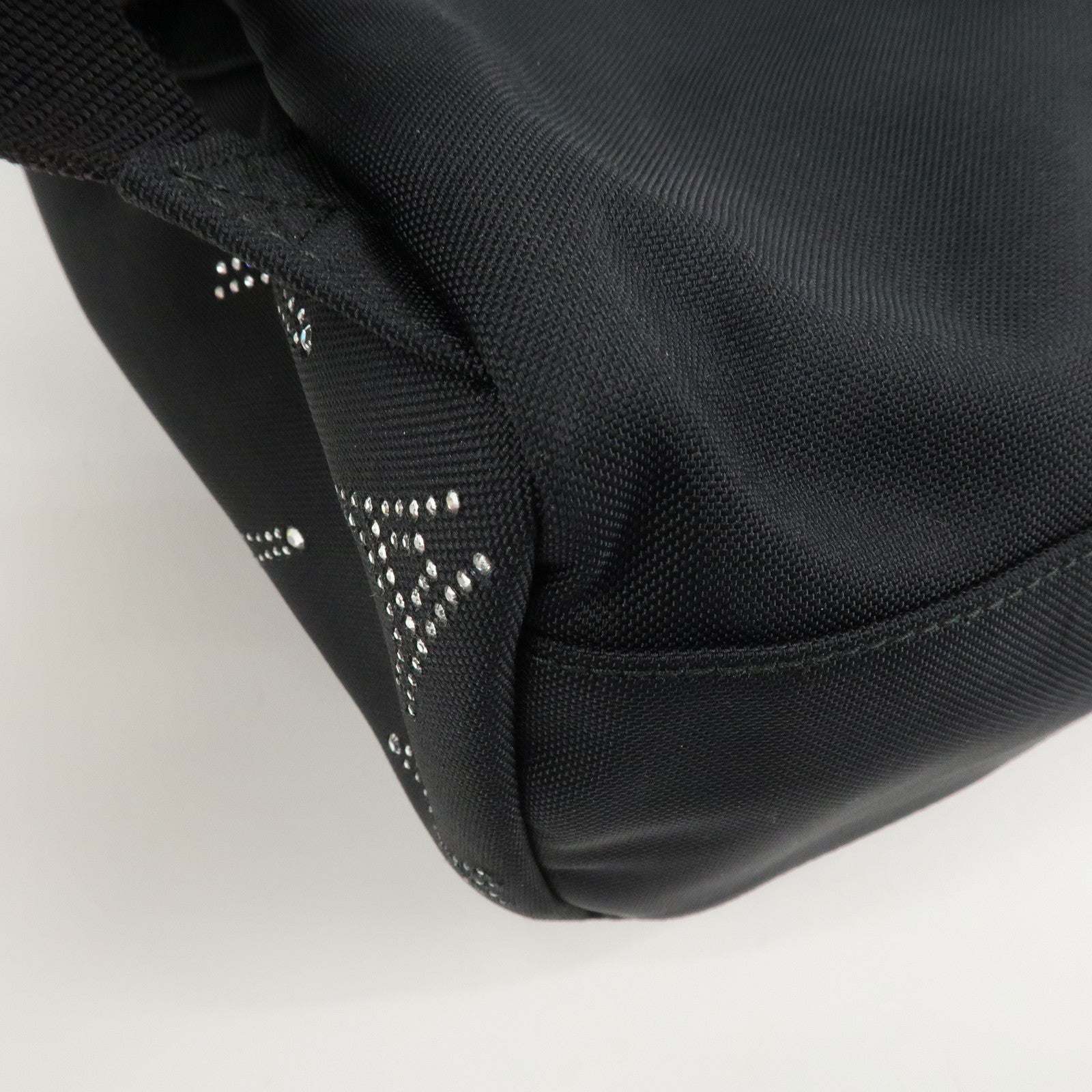 BALENCIAGA Explore Nylon Backpack Eiffel Tower Black 558163