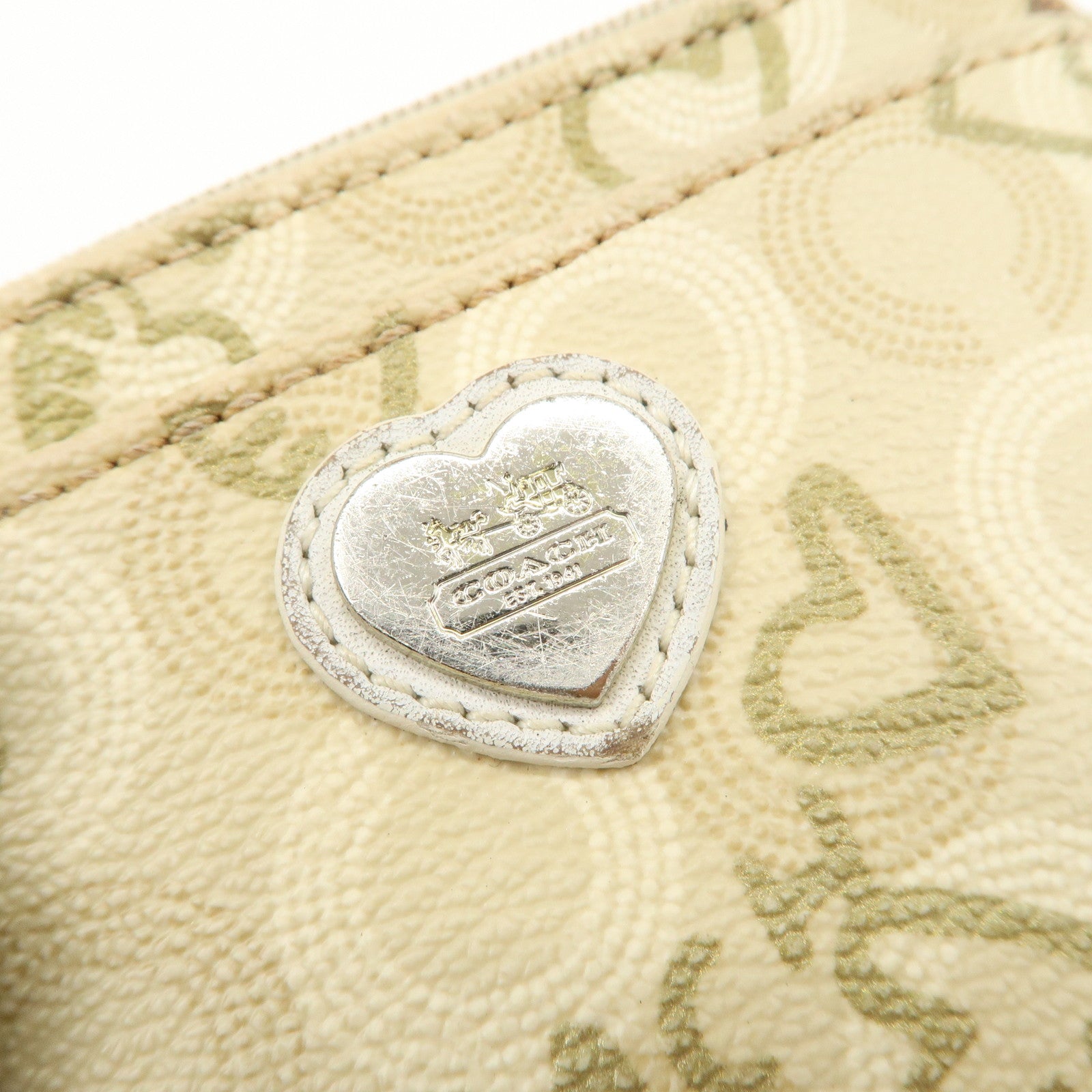 COACH Set Of 4 Card Case Coin Case Key Case Black Red Brown