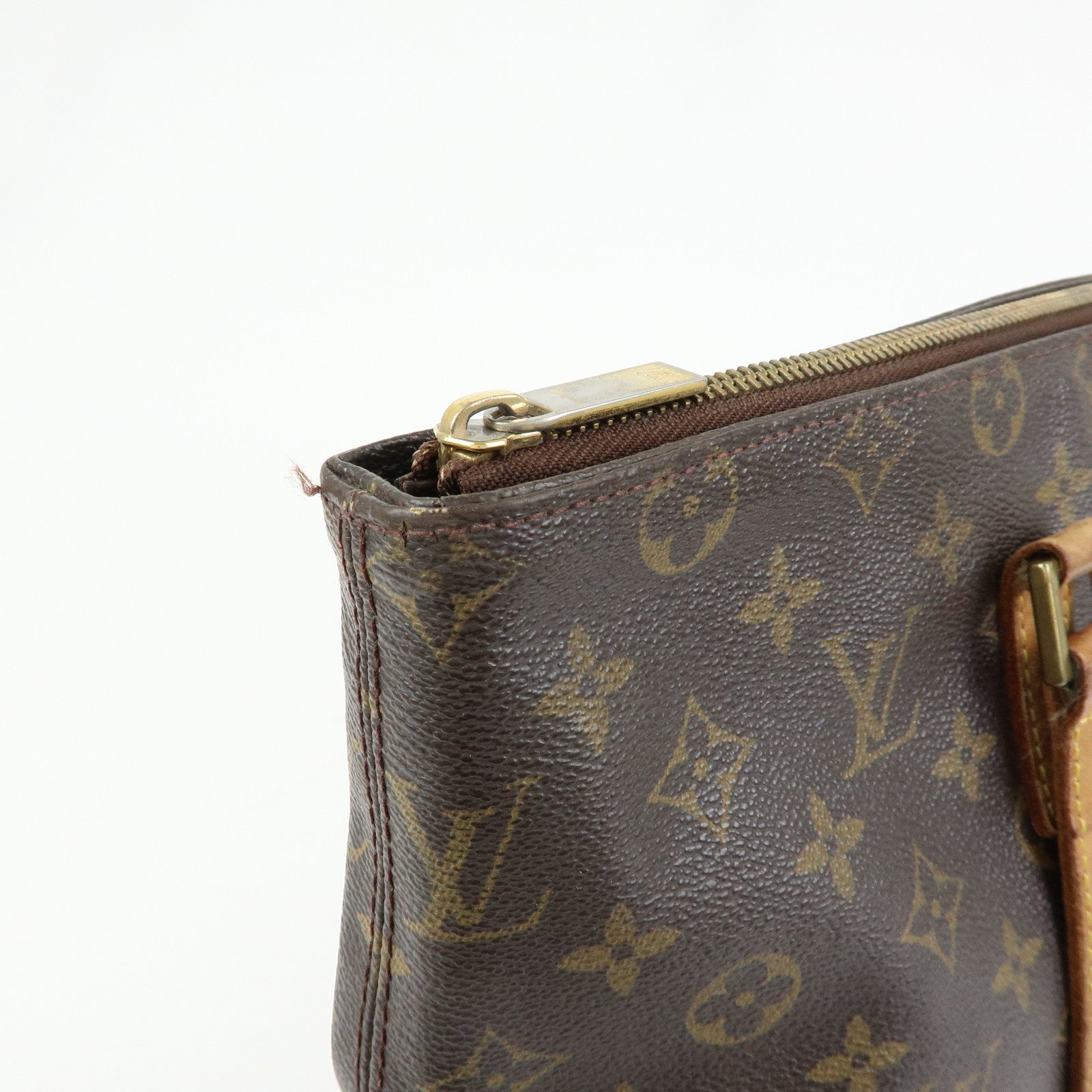 Louis Vuitton Monogram Cabas Mezzo Tote Bag Shoulder Bag M51151