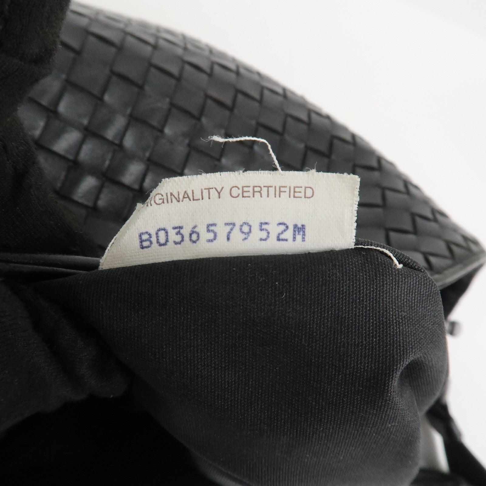 BOTTEGA VENETA Intrecciato Shoulder Bag Crossbody Bag Black 276356