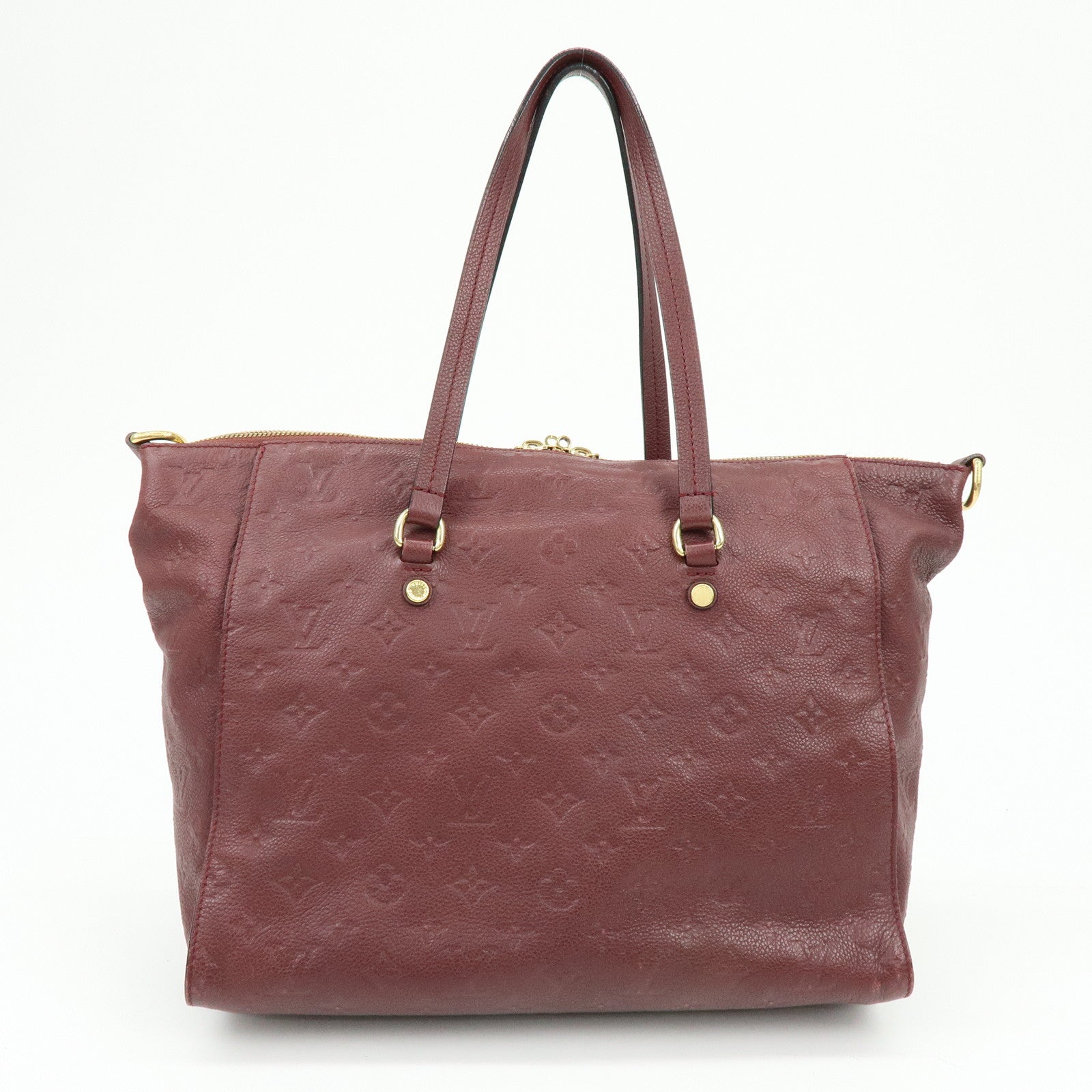 Louis Vuitton Monogram Empreinte Leather 2Way Bag Aube M94046