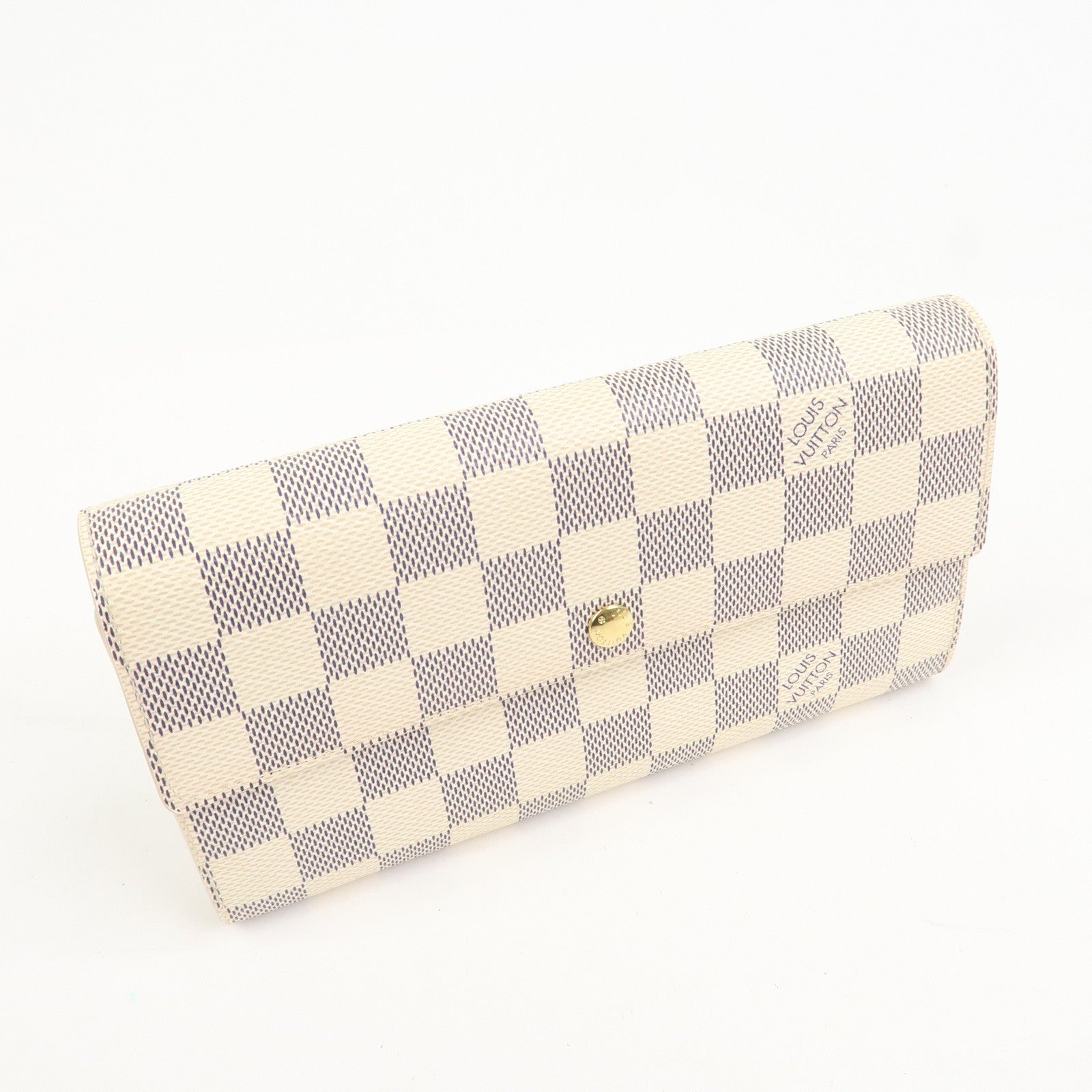 Louis Vuitton Damier Azur Portefeuille Sarah Long Wallet N61735
