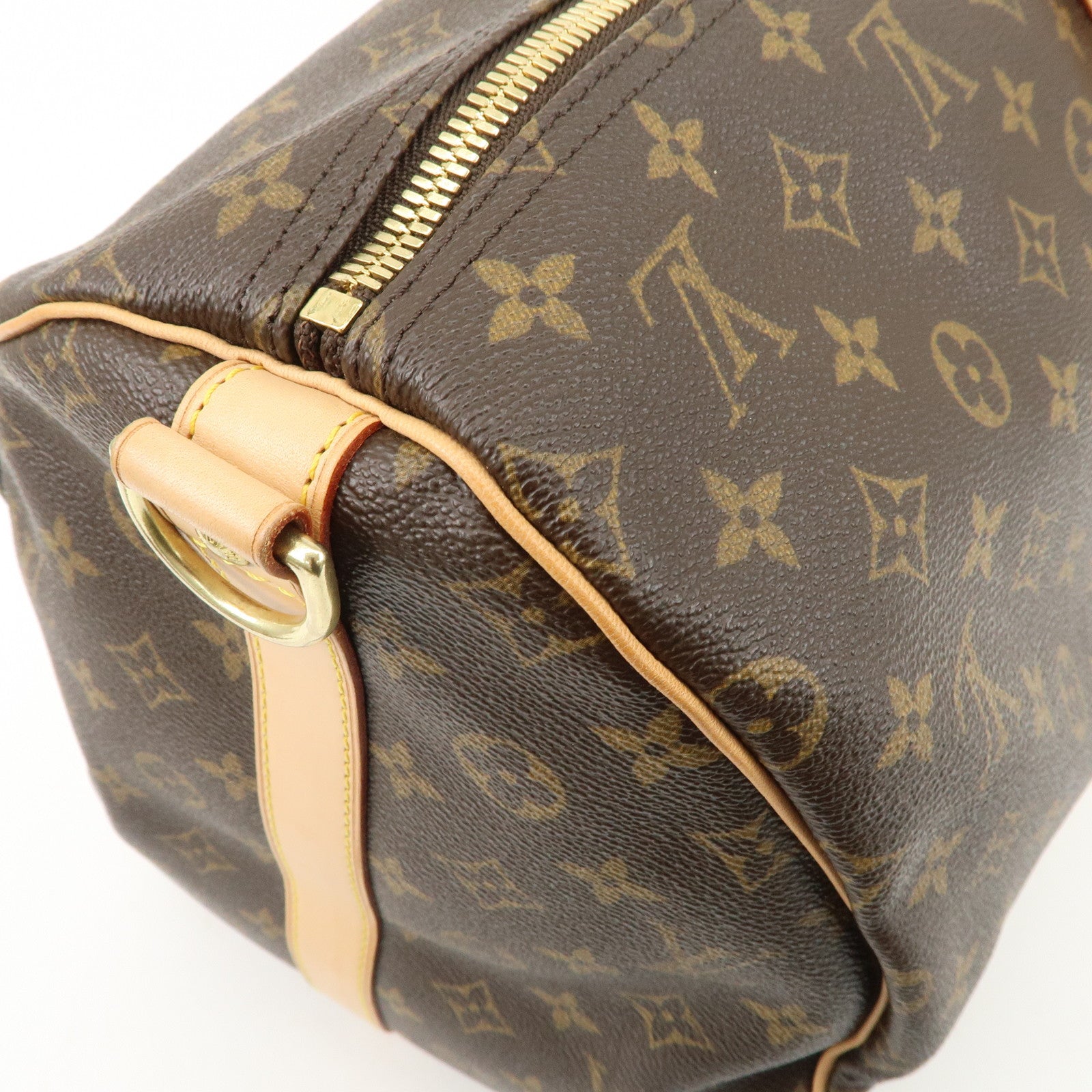 Louis Vuitton Monogram Keep All Bandouliere 55 Boston Bag M41414 Used