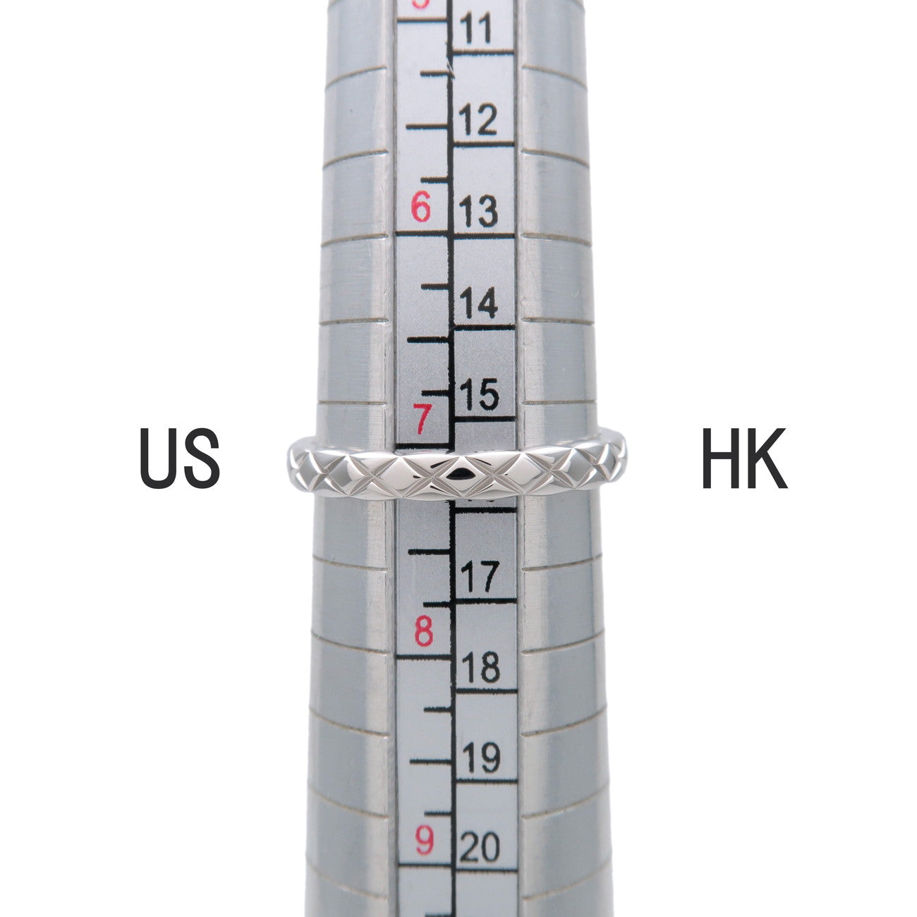 CHANEL COCO Crush Mini Ring PT950 Platinum J11117 US7 EU55