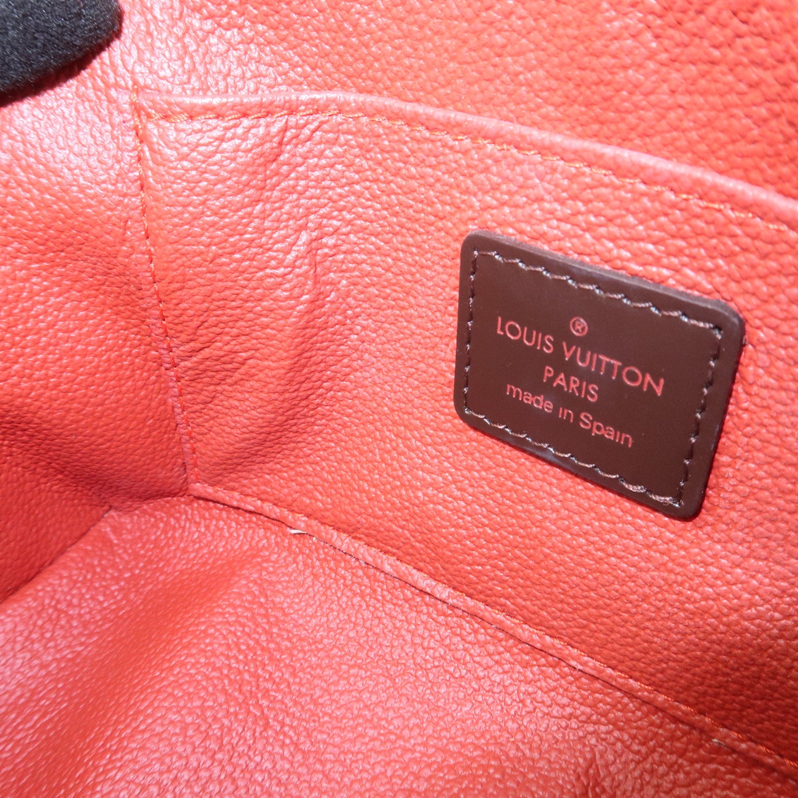 Louis Vuitton Damier Pochette Cosmetic PM Pouch Brown N47516