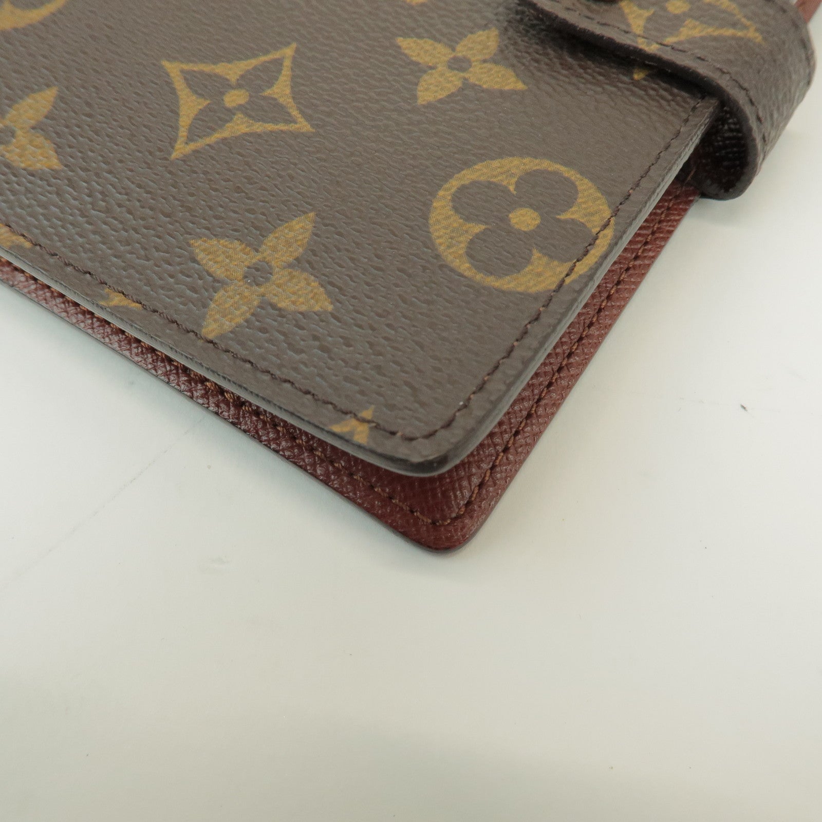 Louis Vuitton Monogram Agenda PM Planner Cover Brown R20005