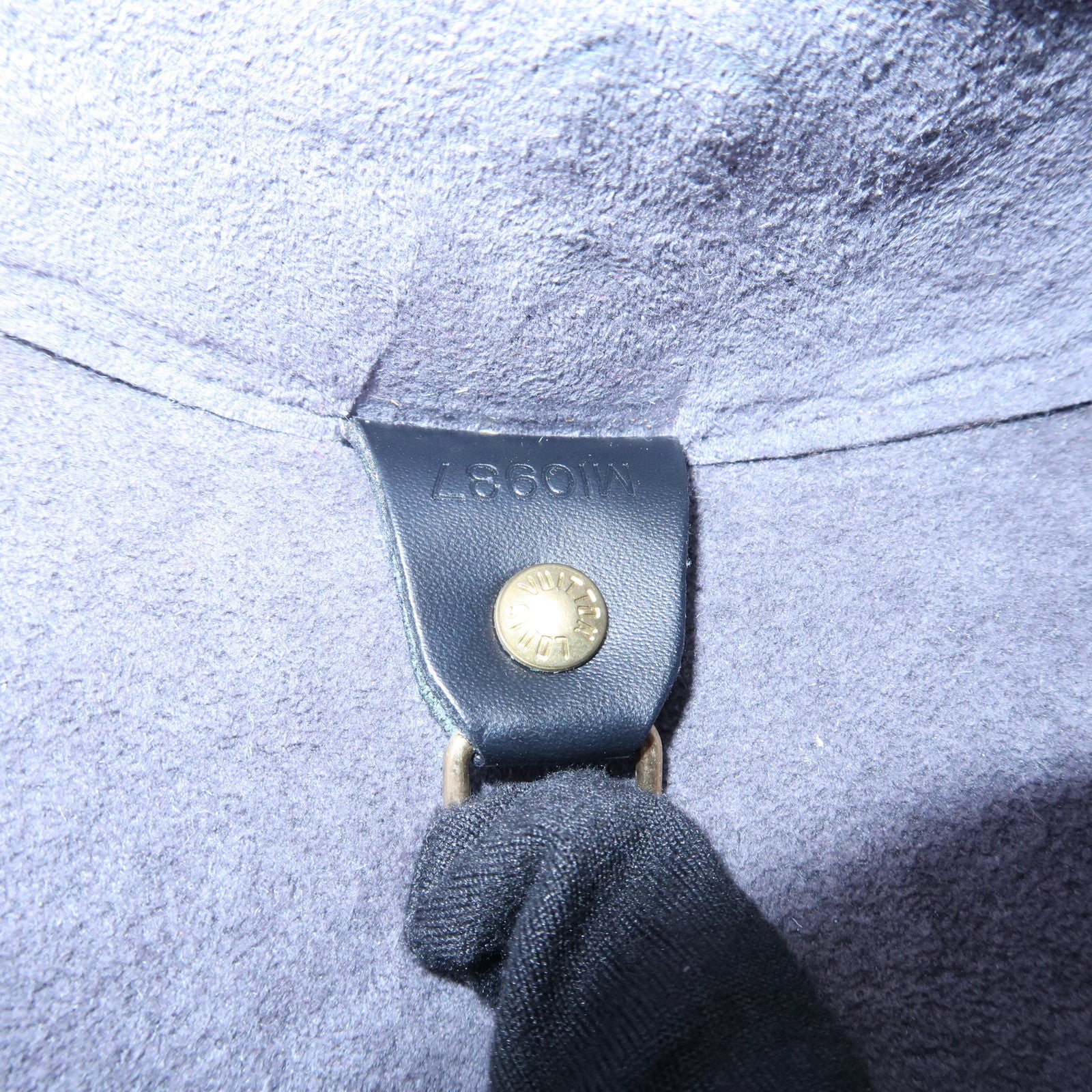 Louis Vuitton Epi Soufflot Hand Bag Shoulder Bag Noir M52862