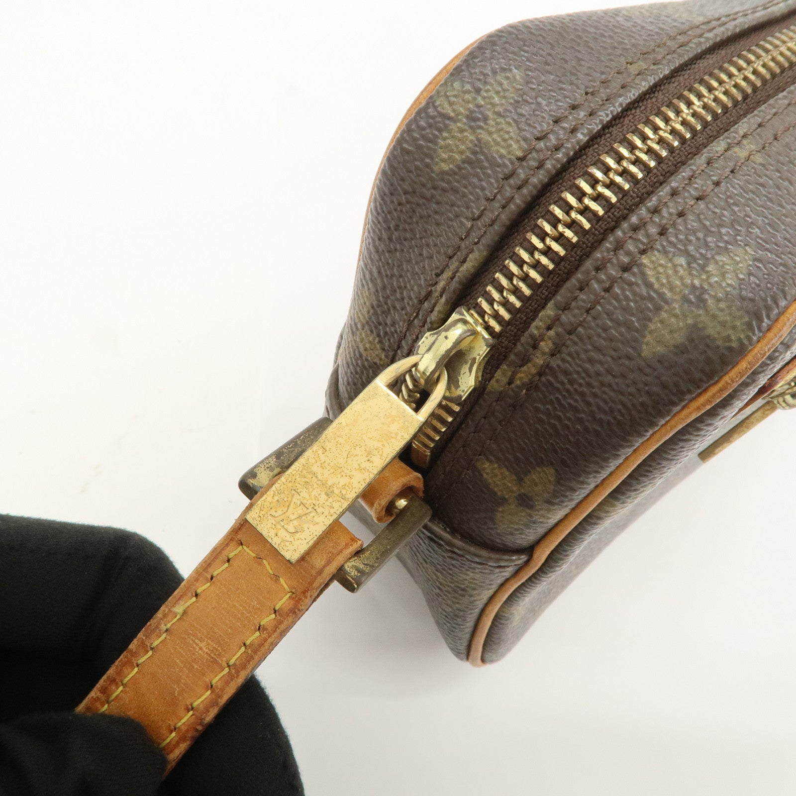 Louis Vuitton Monogram Pochette Cite Shoulder Bag Brown M51183