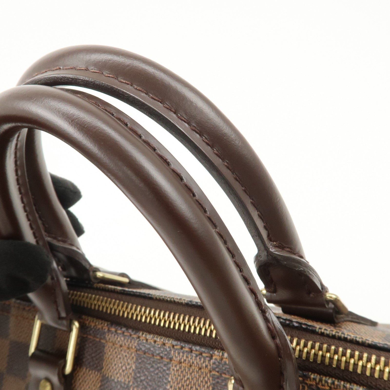 Louis Vuitton Damier Ebene Speedy 25 Hand Bag Boston Bag N41532