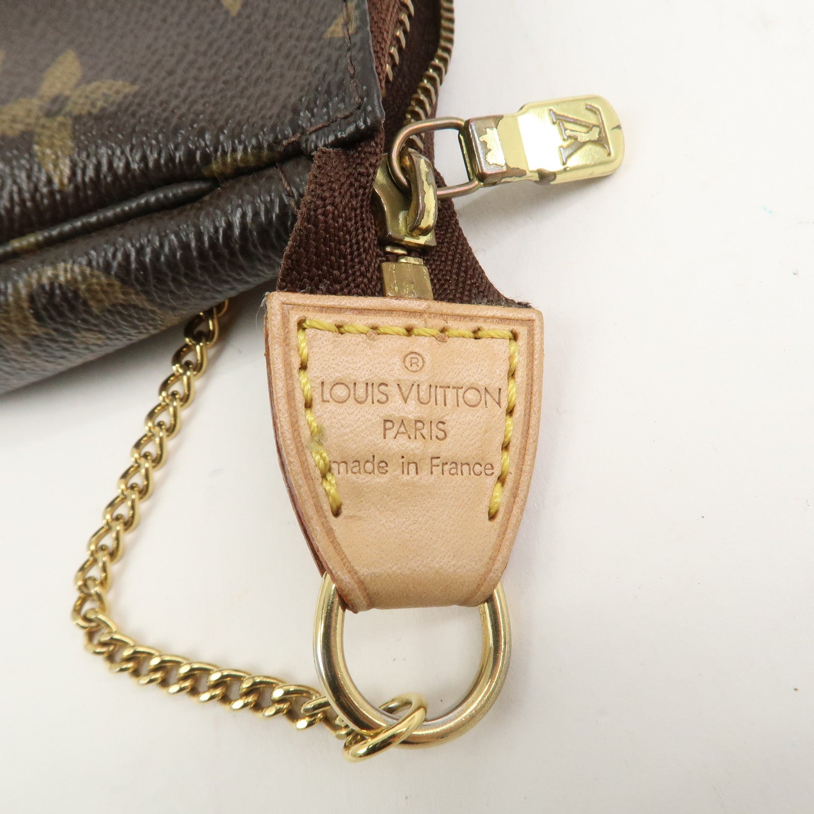 Louis Vuitton Monogram T&B Mini Pochette Accessoires Pouch M60153