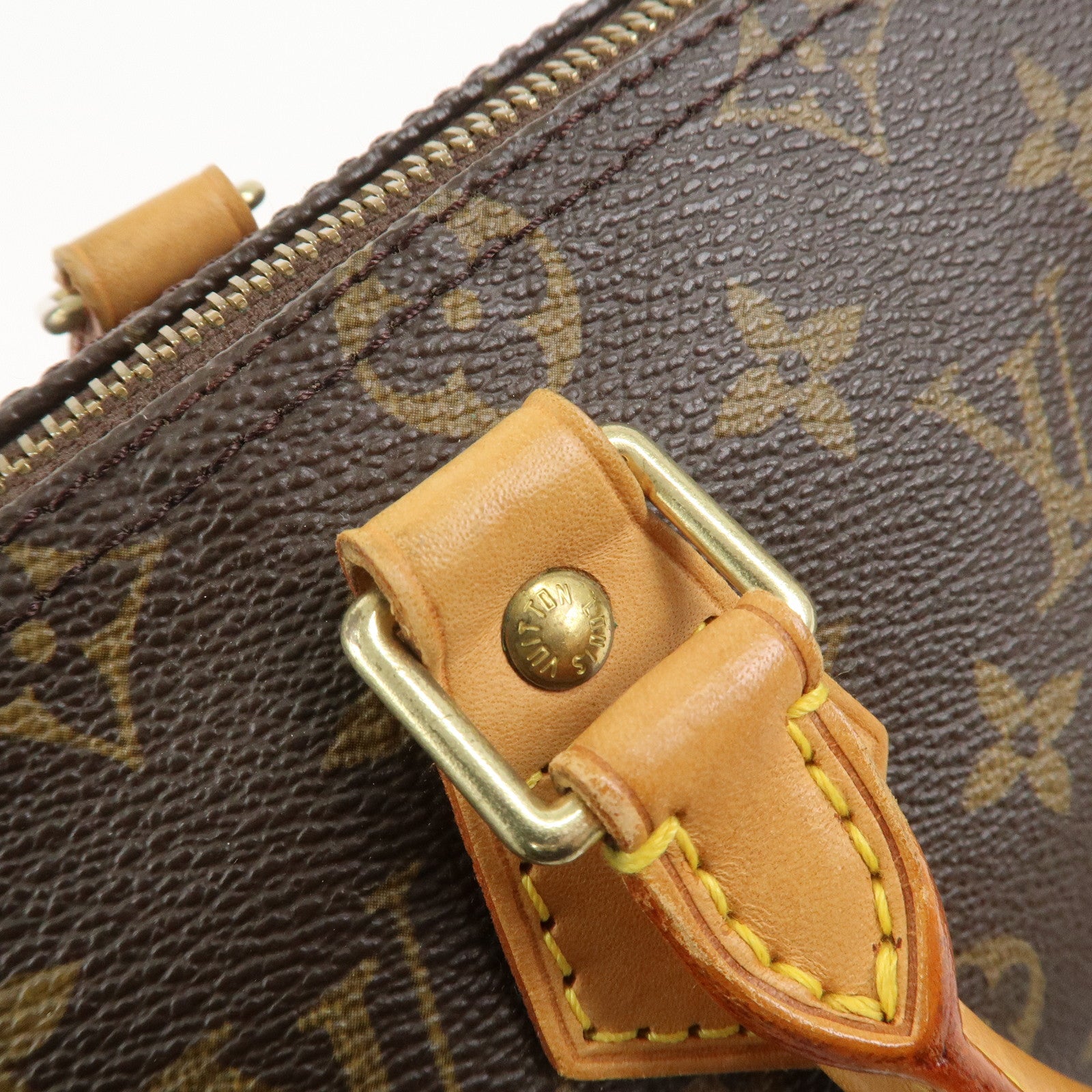 Louis Vuitton Monogram Speedy 25 Boston Bag Hand Bag Brown M41528