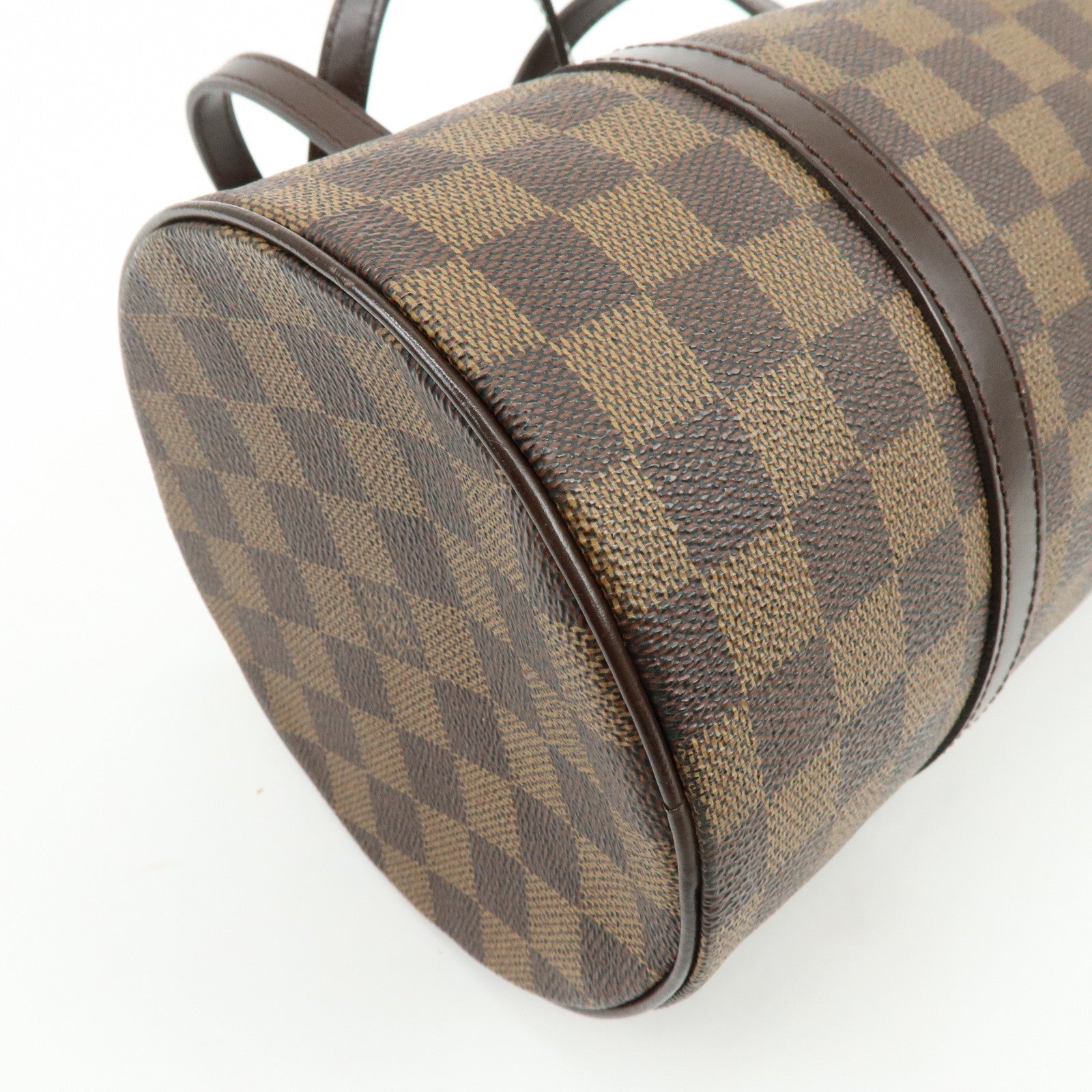 Louis Vuitton Damier Ebene Papillon 30 Hand Bag Brown N51303