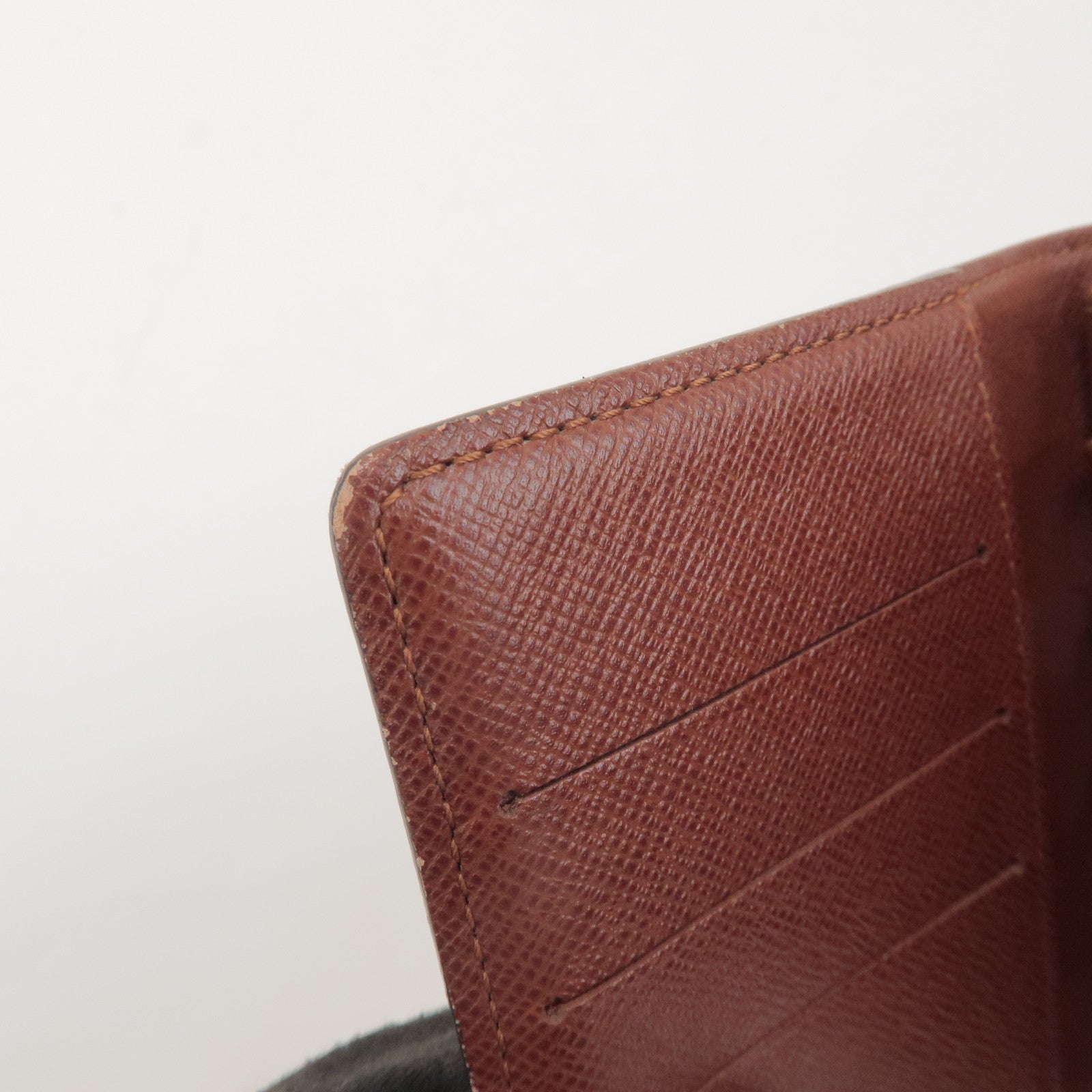 Louis Vuitton Monogram Agenda PM Canvas Planner Cover Brown R20005