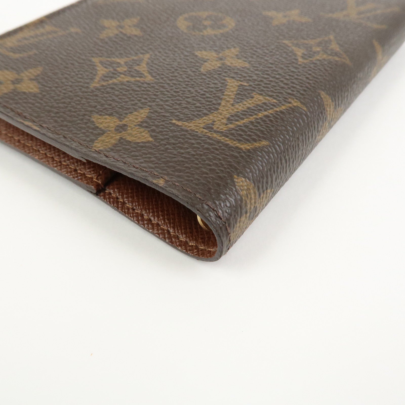 Louis Vuitton Monogram Agenda PM Planner Cover Brown R20005