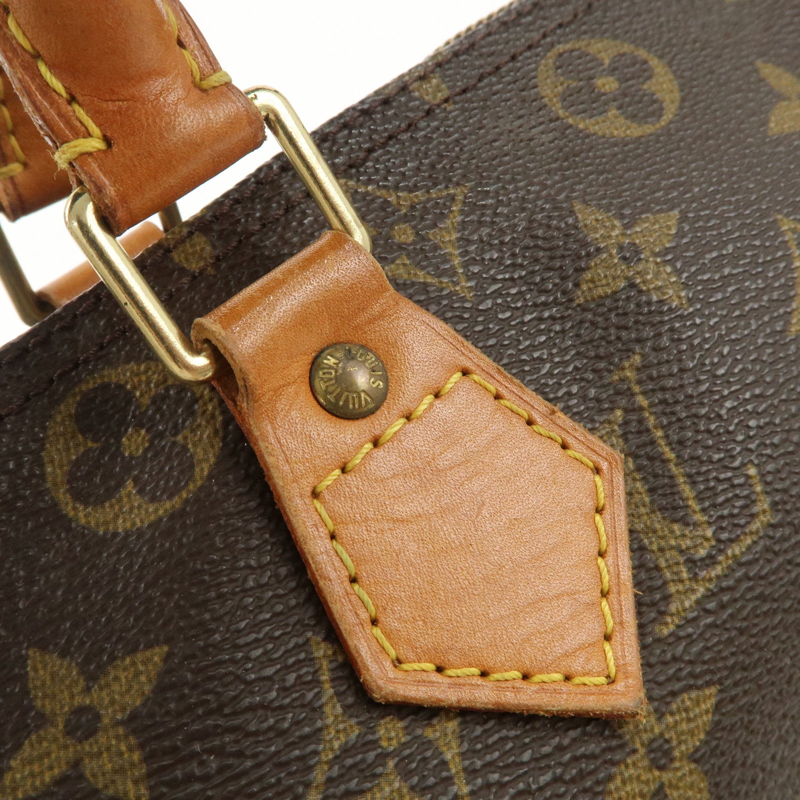 Louis Vuitton Monogram Speedy 30 Boston Bag Hand Bag M41526 Used