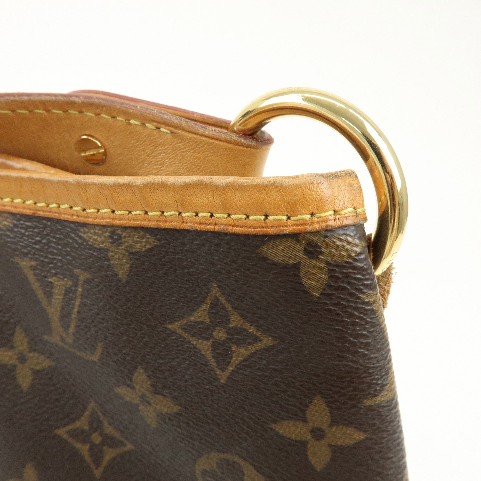 Louis Vuitton Monogram Delightful GM Shoulder Bag Brown M40354