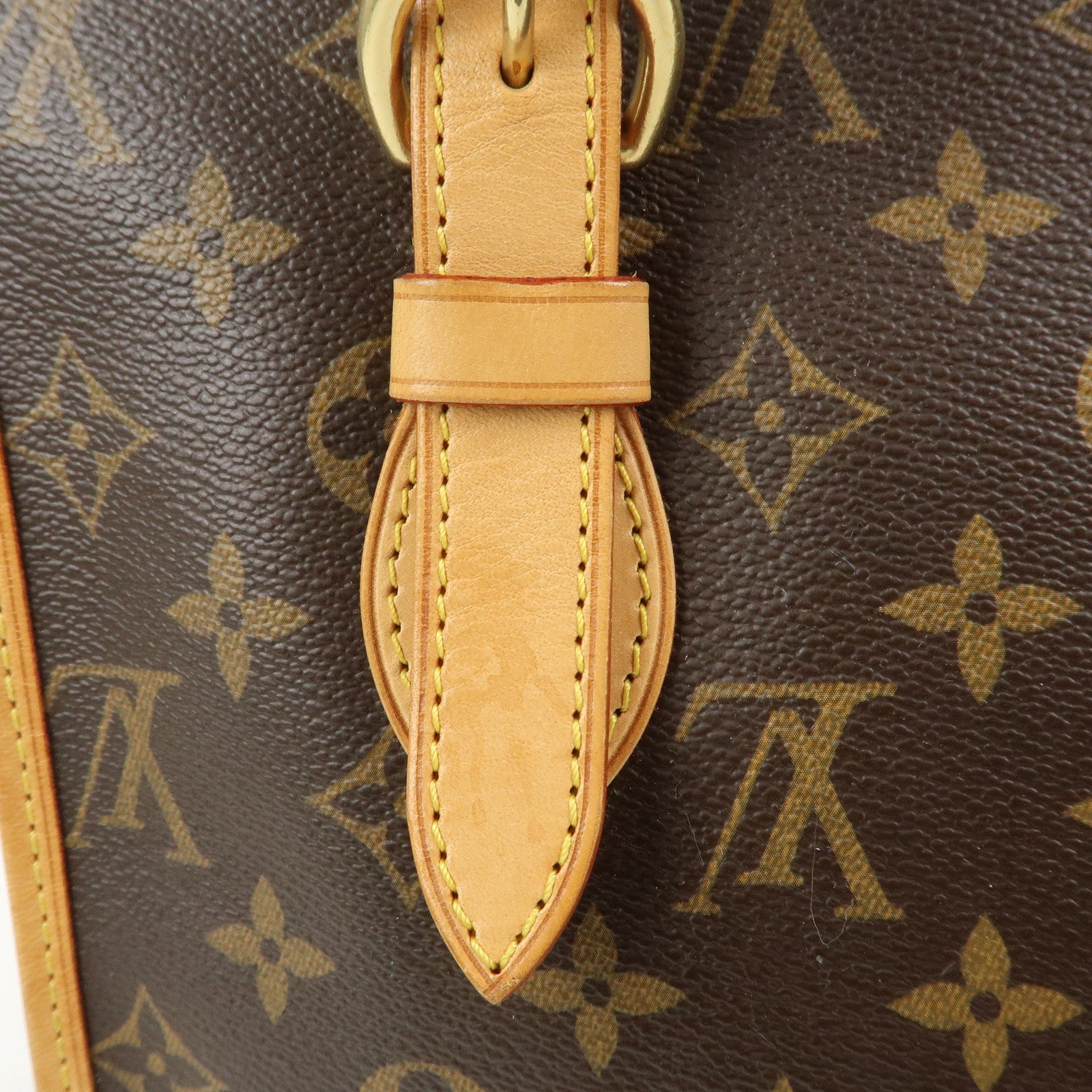 Louis Vuitton Monogram Popincourt Haut Shoulder Bag Brown M40007