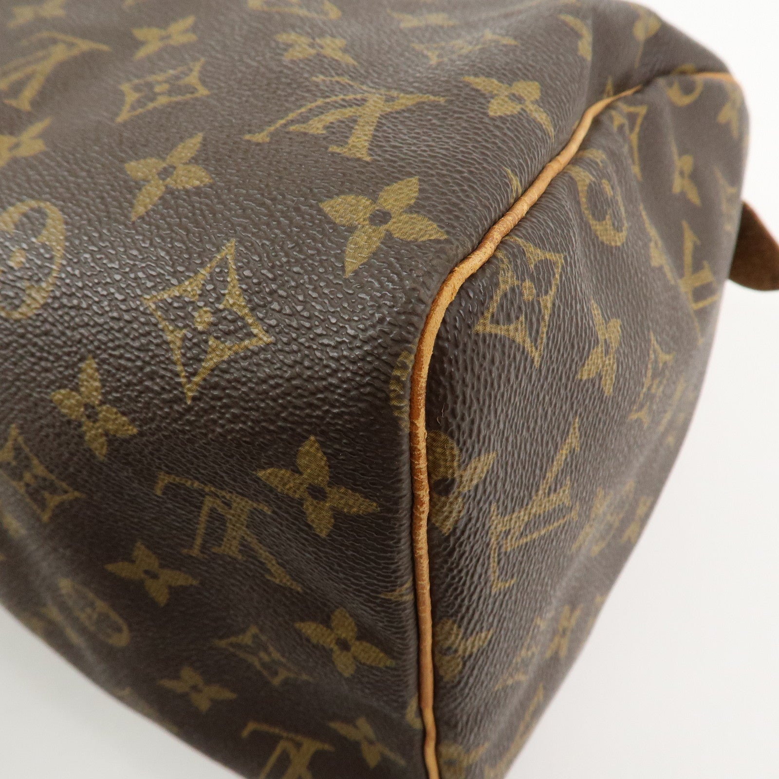 Louis Vuitton Monogram Speedy 30 Boston Bag Hand Bag Brown M41526