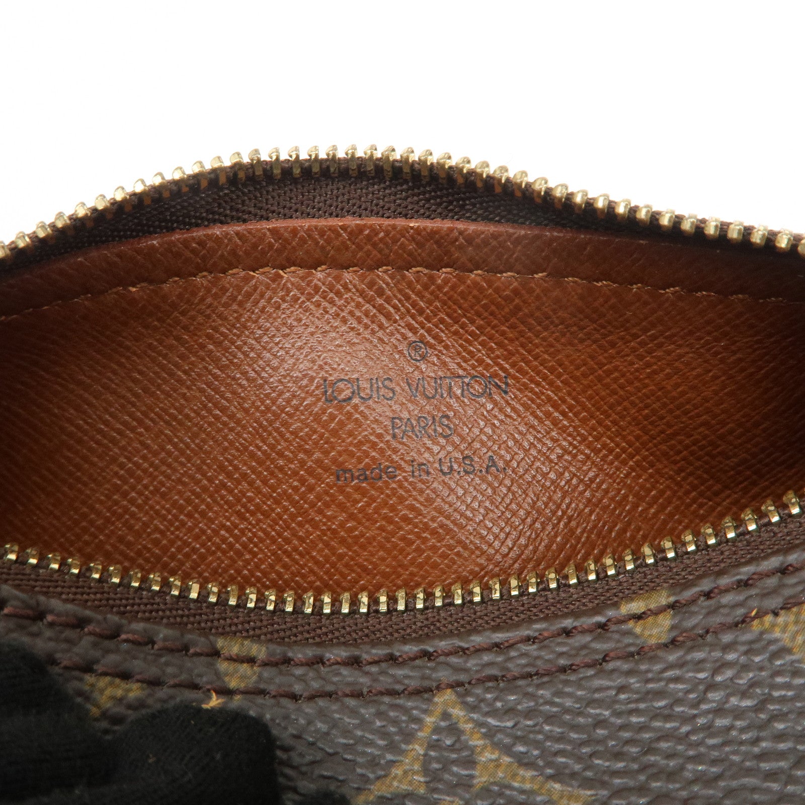 Louis Vuitton Monogram Mini Pouch for Papillon Bag New Style Brown