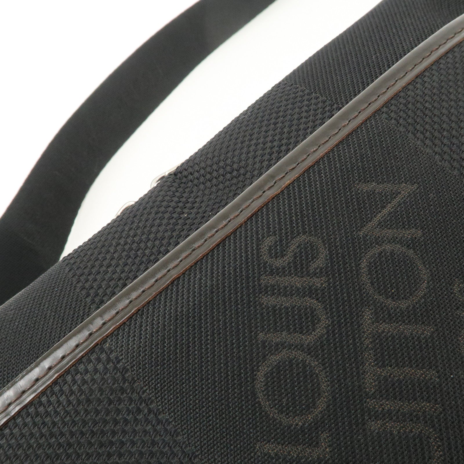 Louis Vuitton Damier Geant Acrobat Waist Bag Black M93620 Used