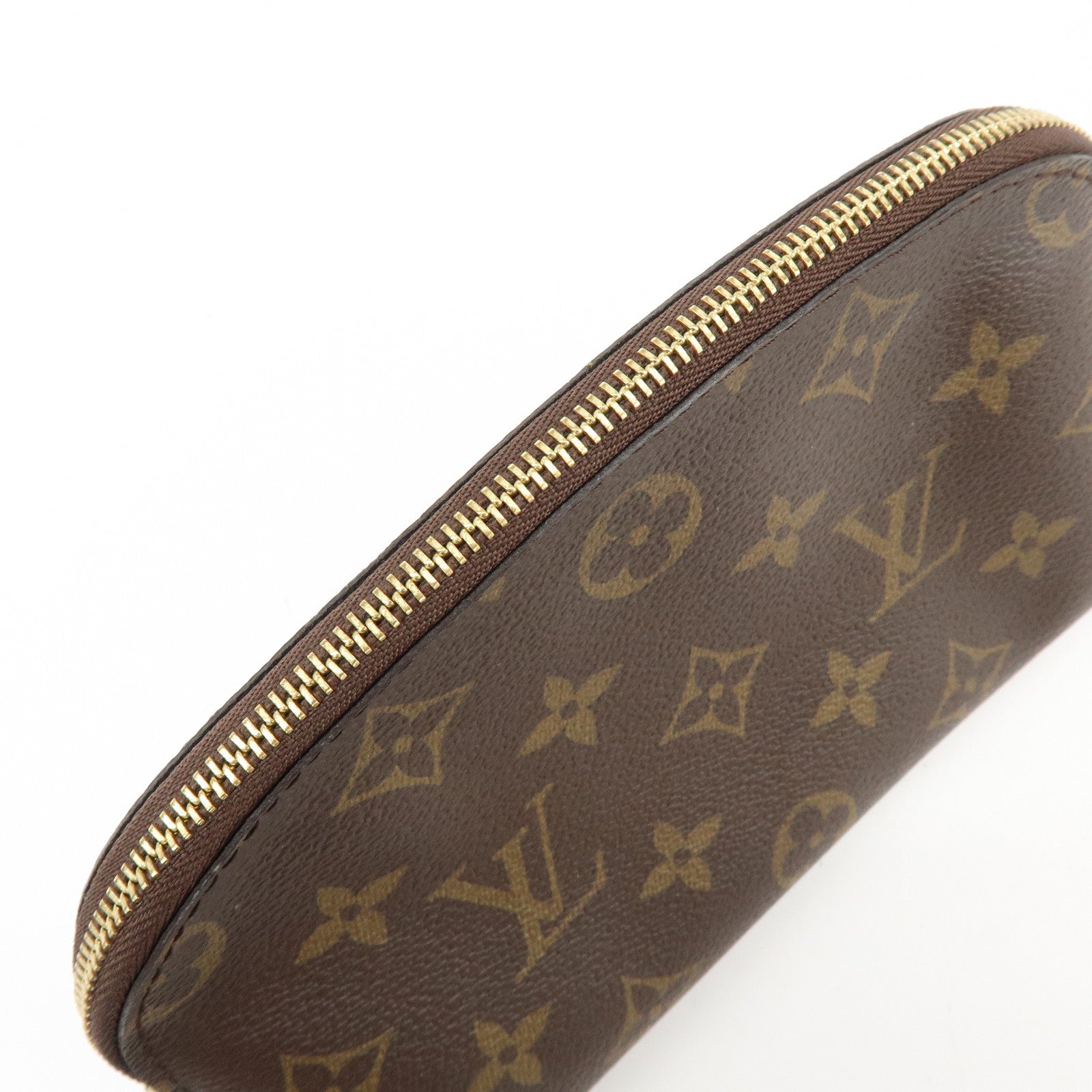 Louis Vuitton Monogram Pochette Cosmetic PM Pouch Brown M47515