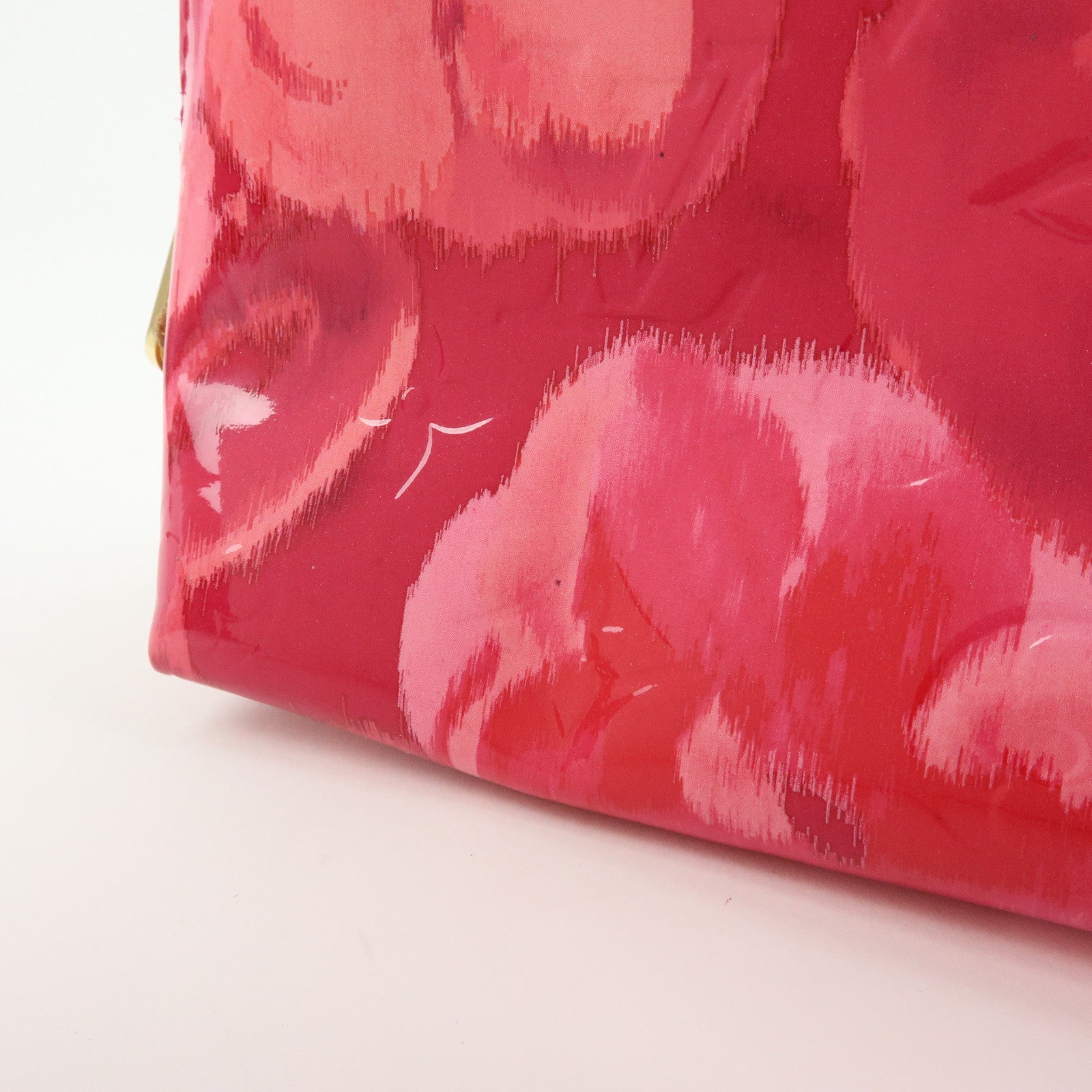 Louis Vuitton Monogram Vernis Archipel Ikat Flower Pouch M90045