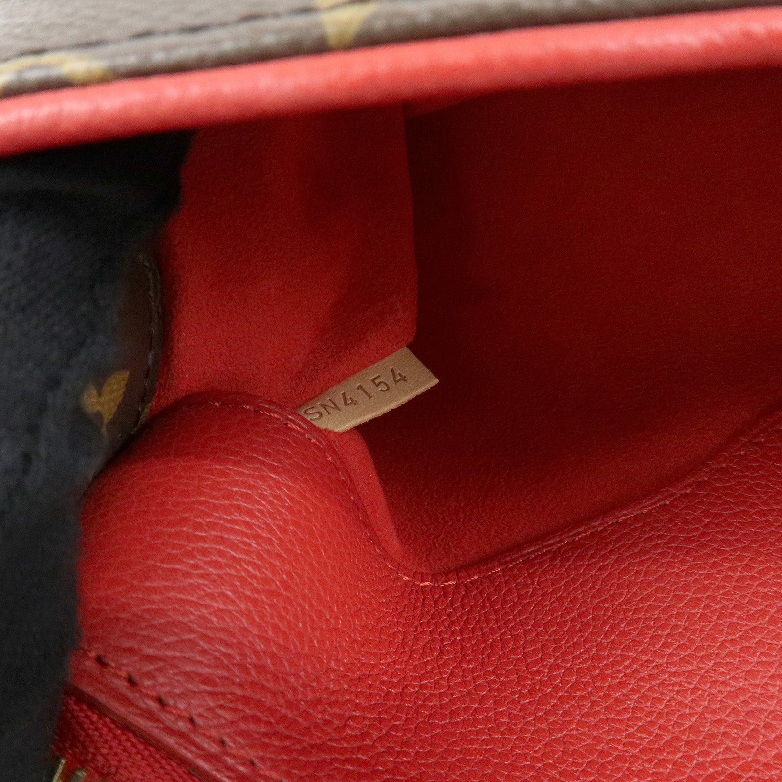 Louis Vuitton Monogram Pallas Canvas Leather 2Way Bag Cerise M41175