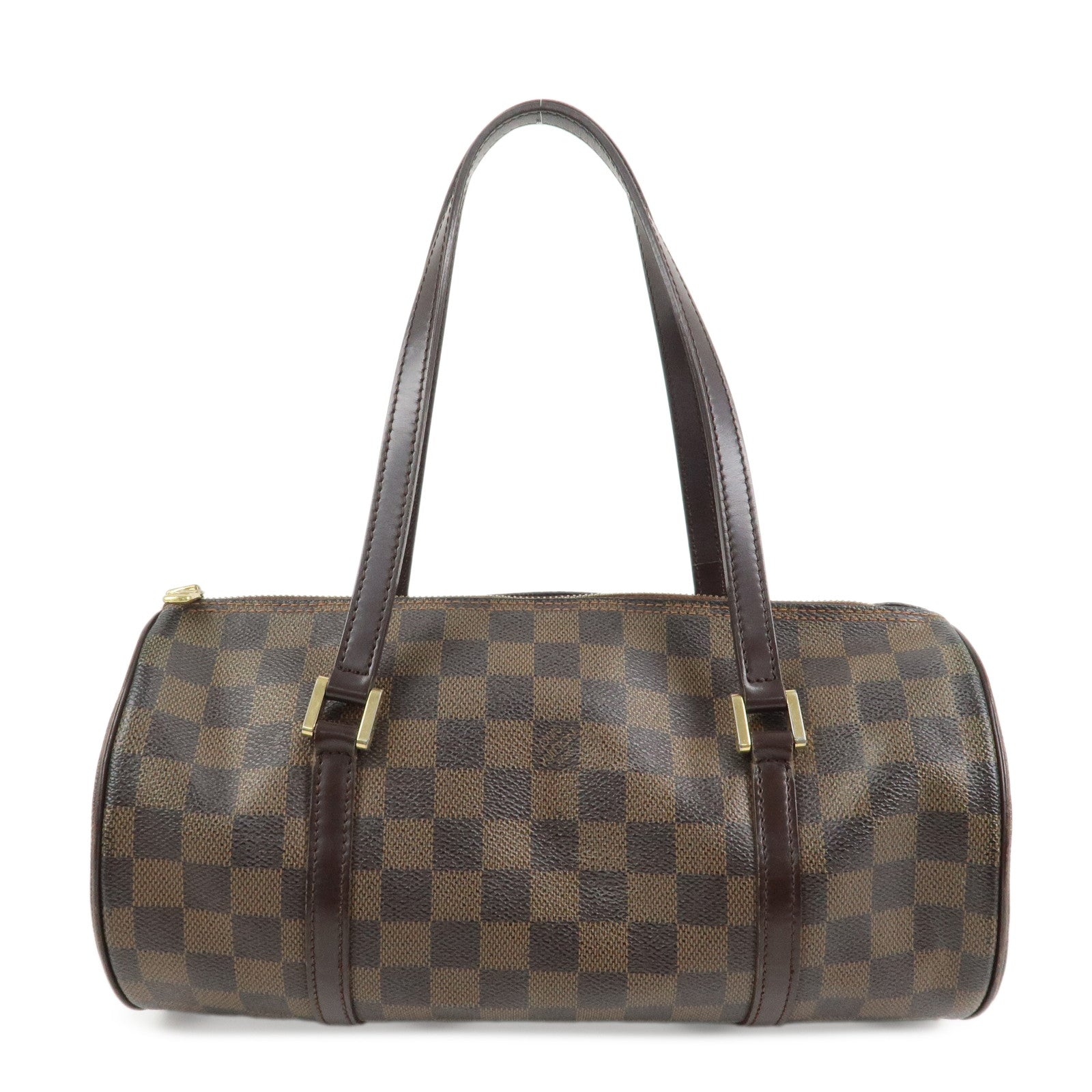 Louis Vuitton Damier Ebene Papillon 30 Hand Bag Brown N51303