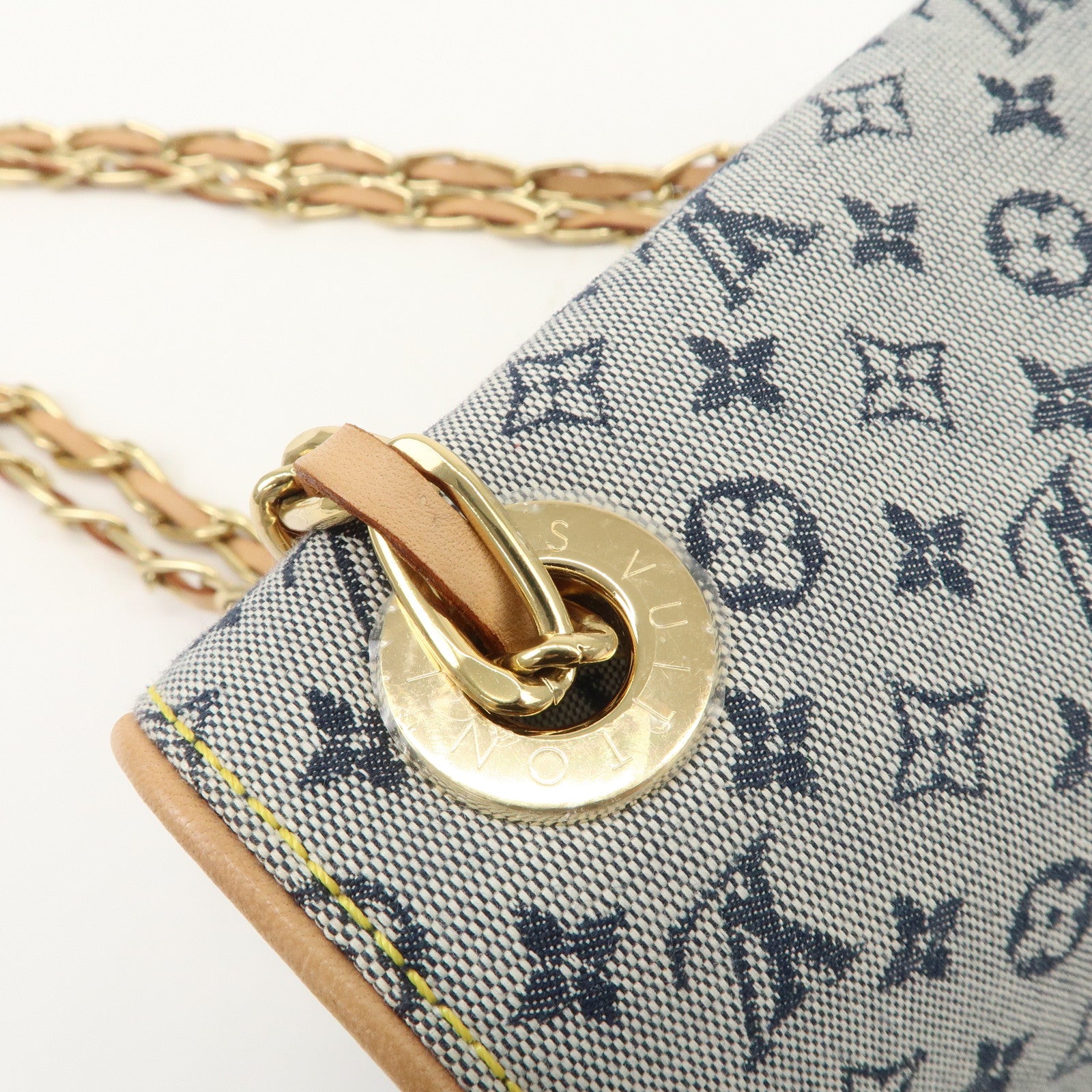 Louis Vuitton Monogram Mini Camille Shoulder Bag Blue M92002