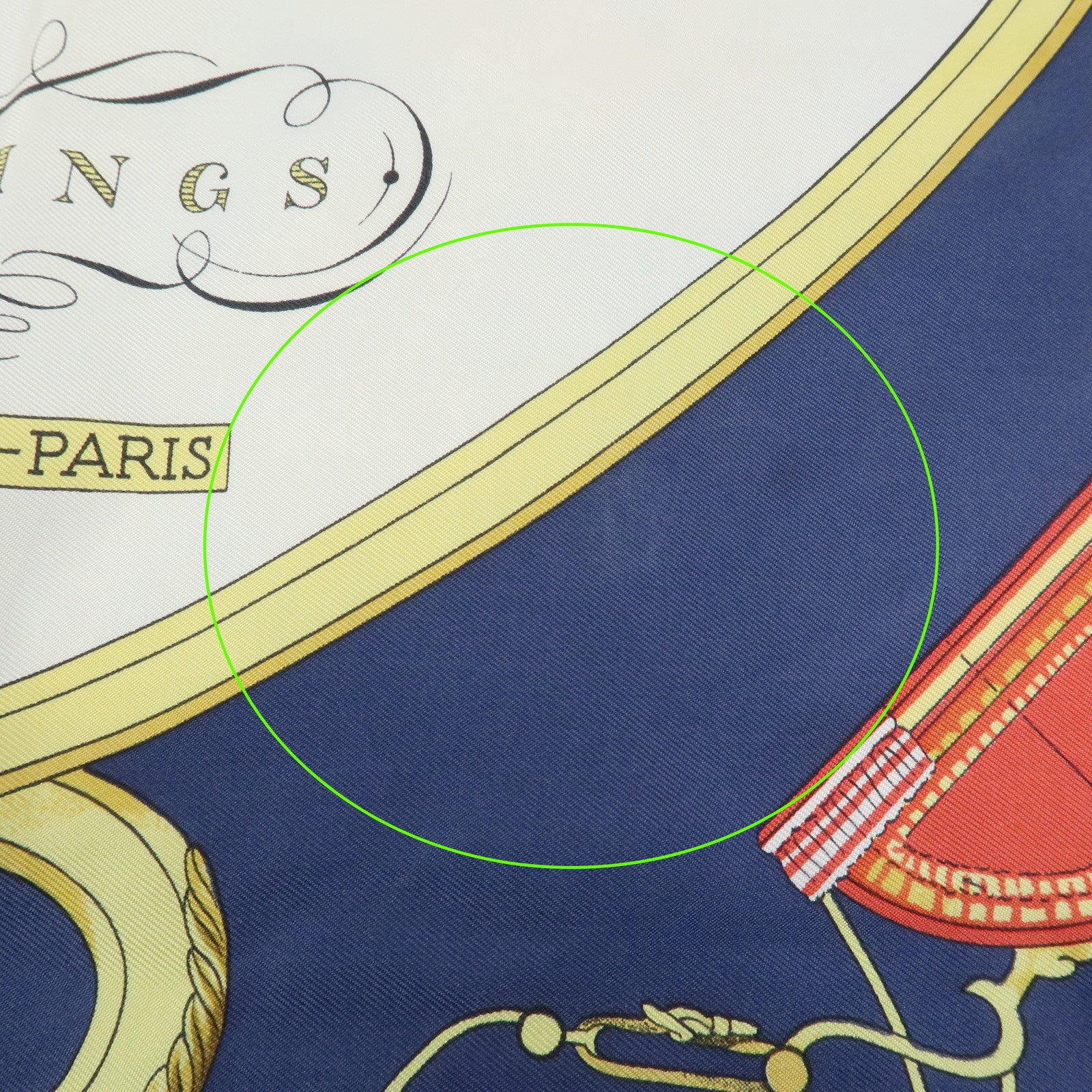 HERMES Carre 90 Silk 100% Scarf SPRINGS Navy White Yelllow Red