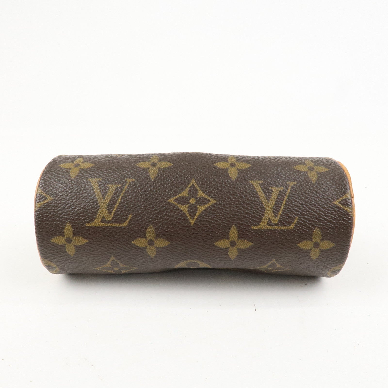 Louis Vuitton Monogram Mini Pouch for Papillon Bag New Style Brown