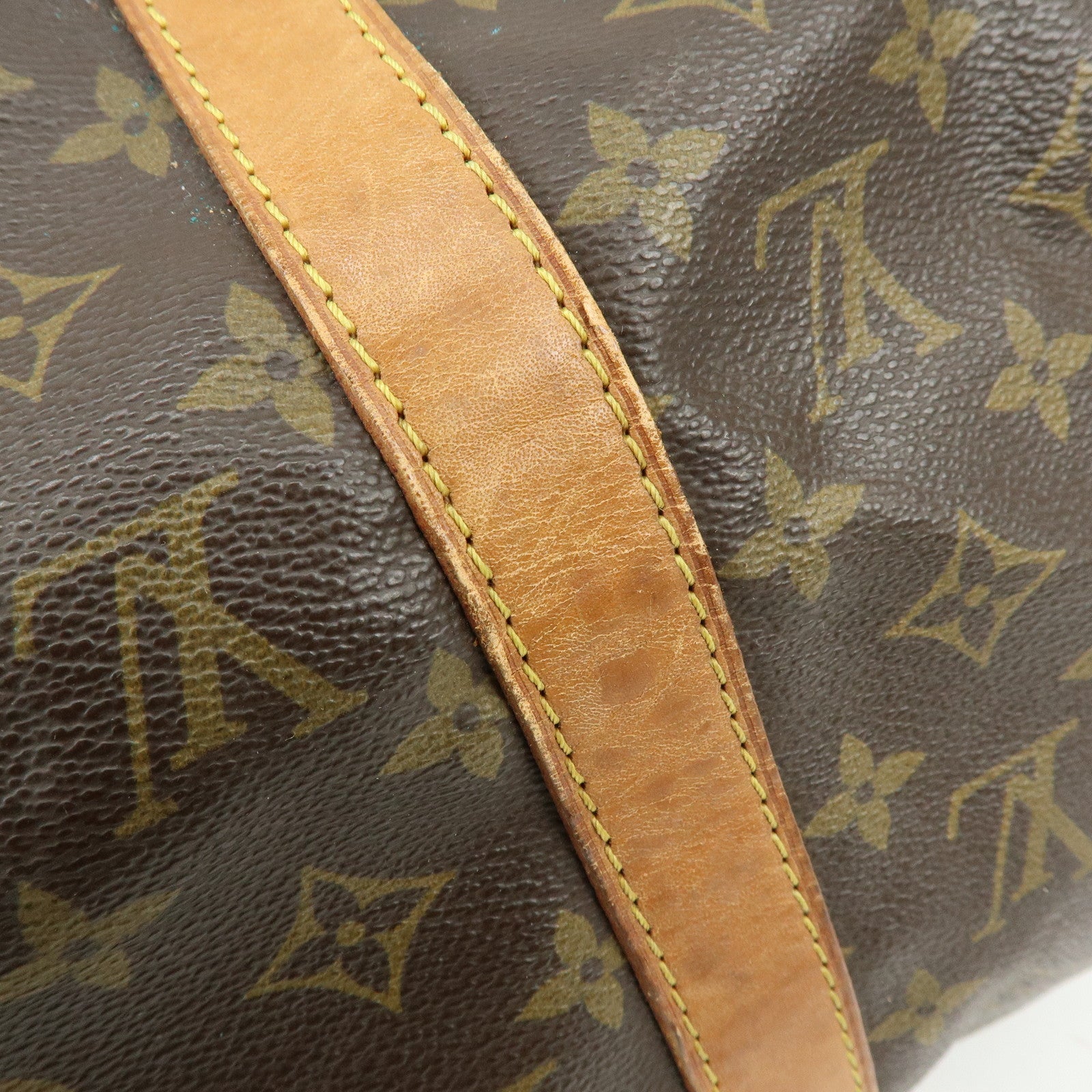 Louis Vuitton Monogram Sac Souple 45 Boston Bag Brown M41624