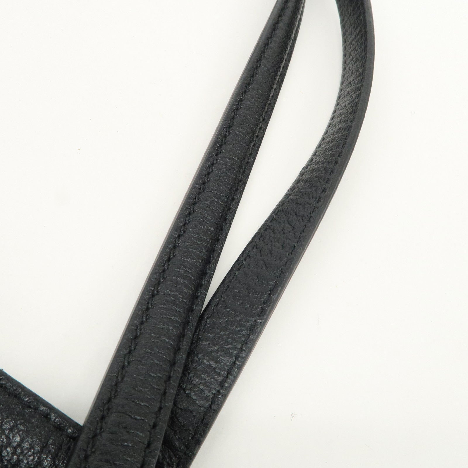 GUCCI GG Canvas Denim Medium Tote Bag Shoulder Bag Black 631685