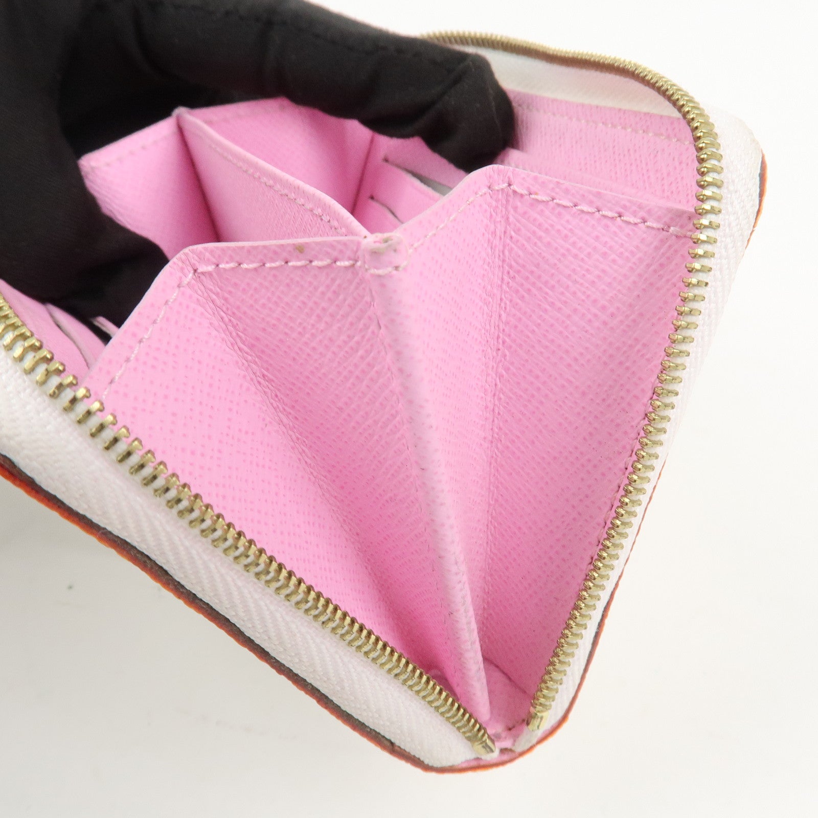 Louis Vuitton Monogram Multicolor Zippy Coin Purse Blanc M93741