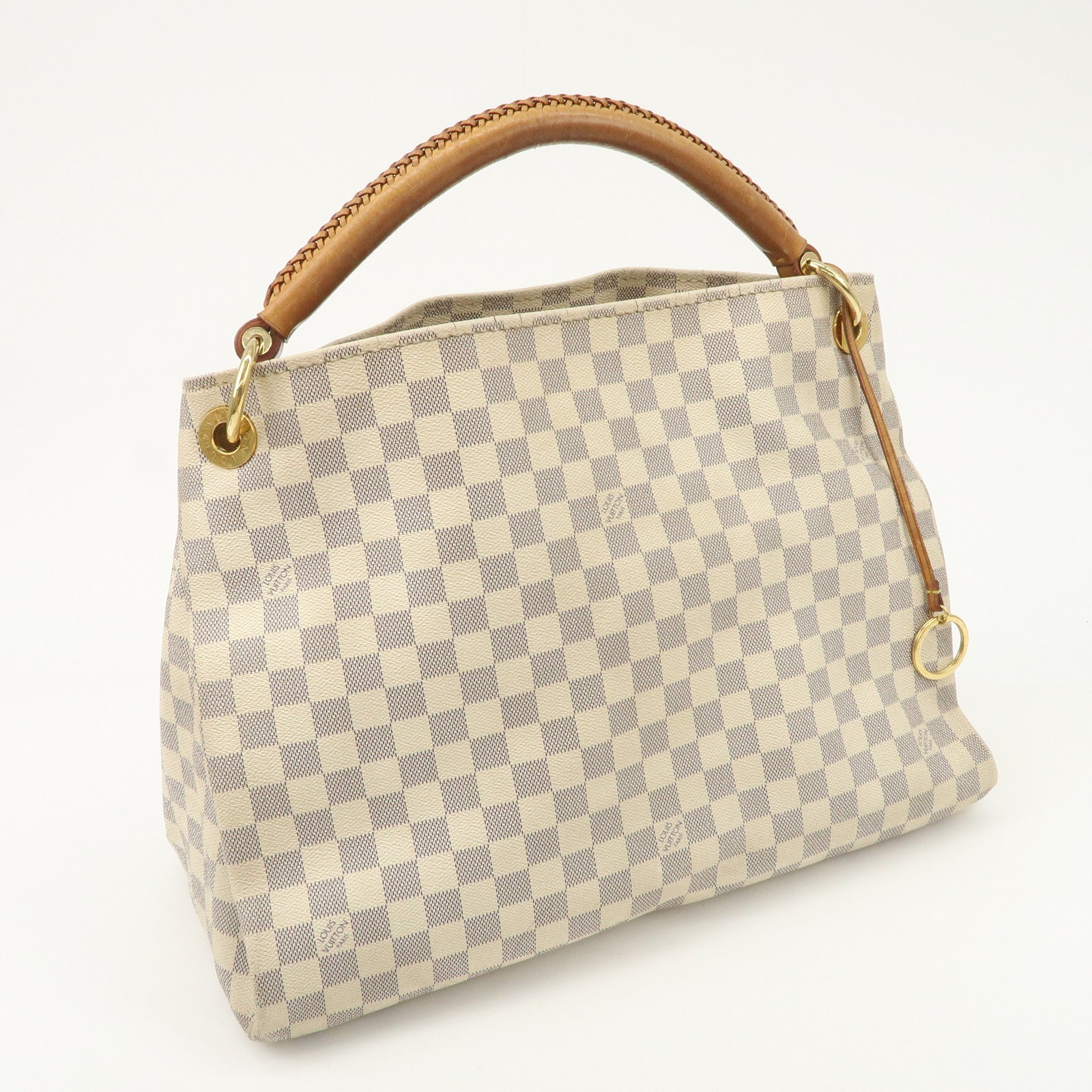 Louis Vuitton Damier Azur Canvas Artsy MM Shoulder Bag N41174 Used