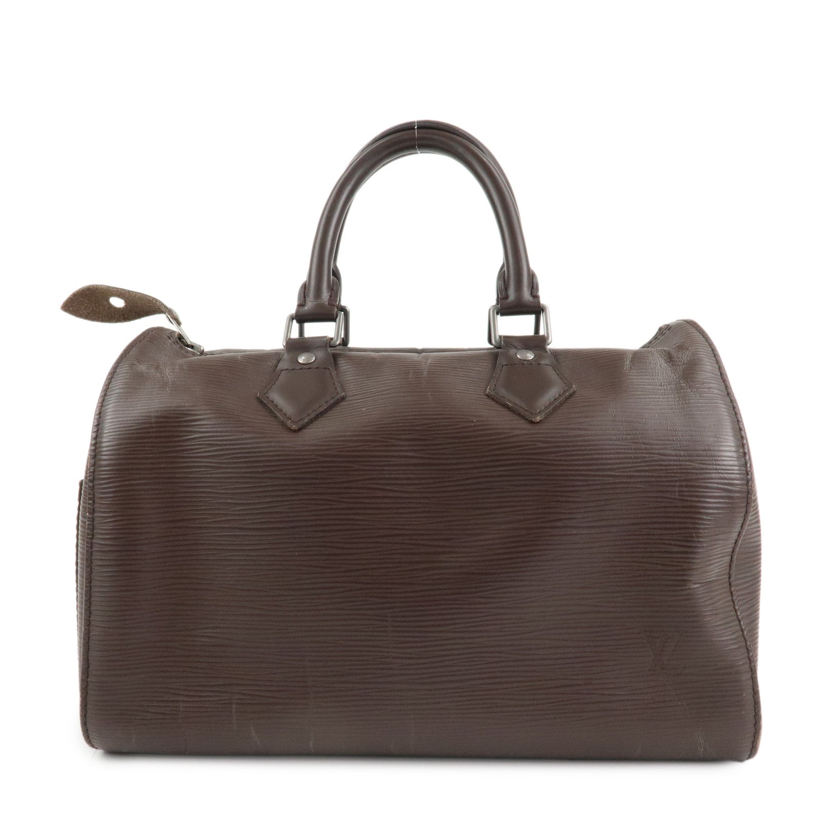 Louis Vuitton Epi Speedy 25 Hand Boston Bag Mocha M5903D Used