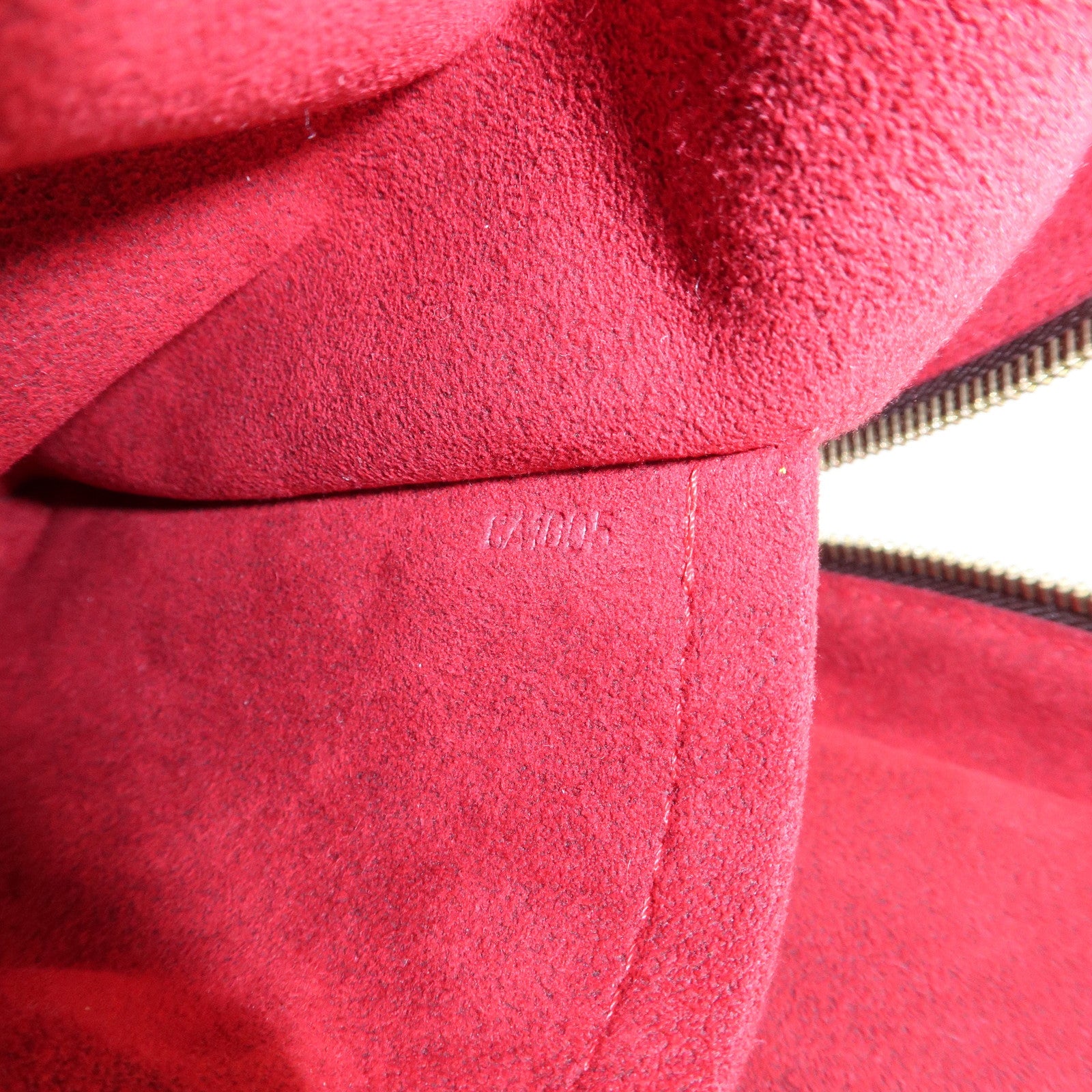 Louis Vuitton Monogram Mitsy Handbag Boston Bag Brown M40058