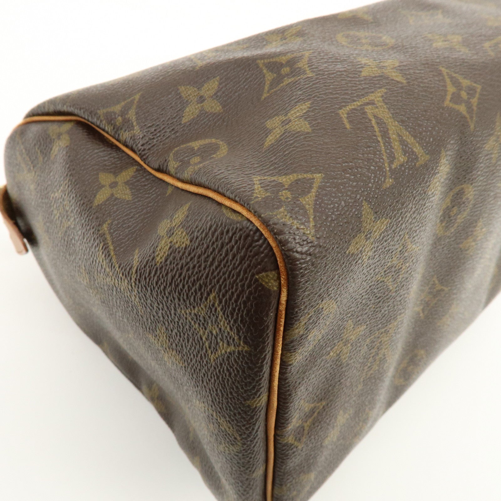 Louis Vuitton Monogram Speedy 25 Boston Bag Hand Bag Brown M41528