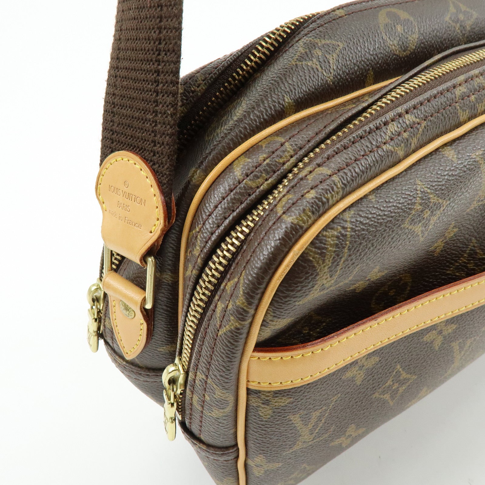 Louis Vuitton Monogram Reporter PM Shoulder Crossbody Bag M45254