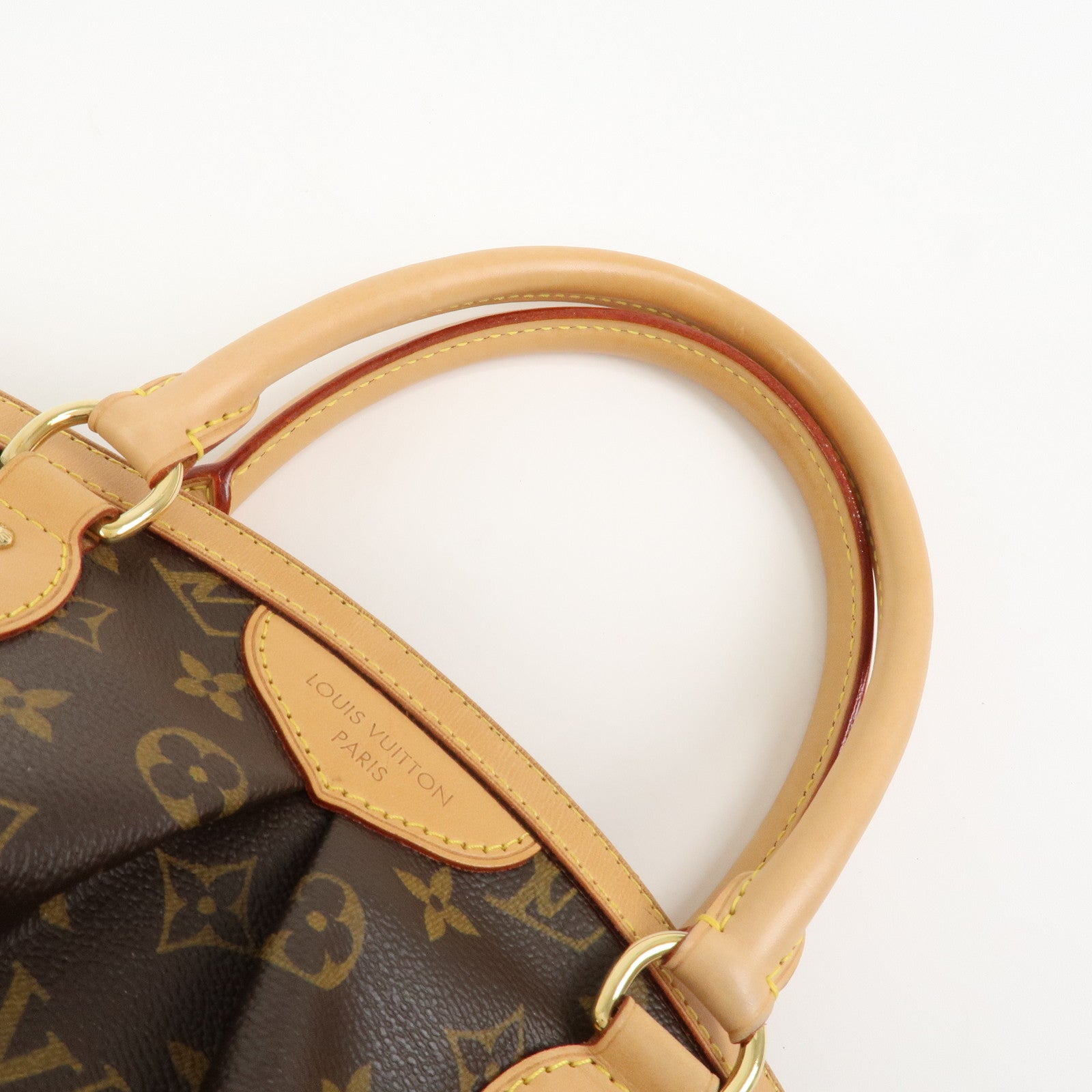 Louis Vuitton Monogram Tivoli PM Hand Bag Shoulder Bag Brown M40143